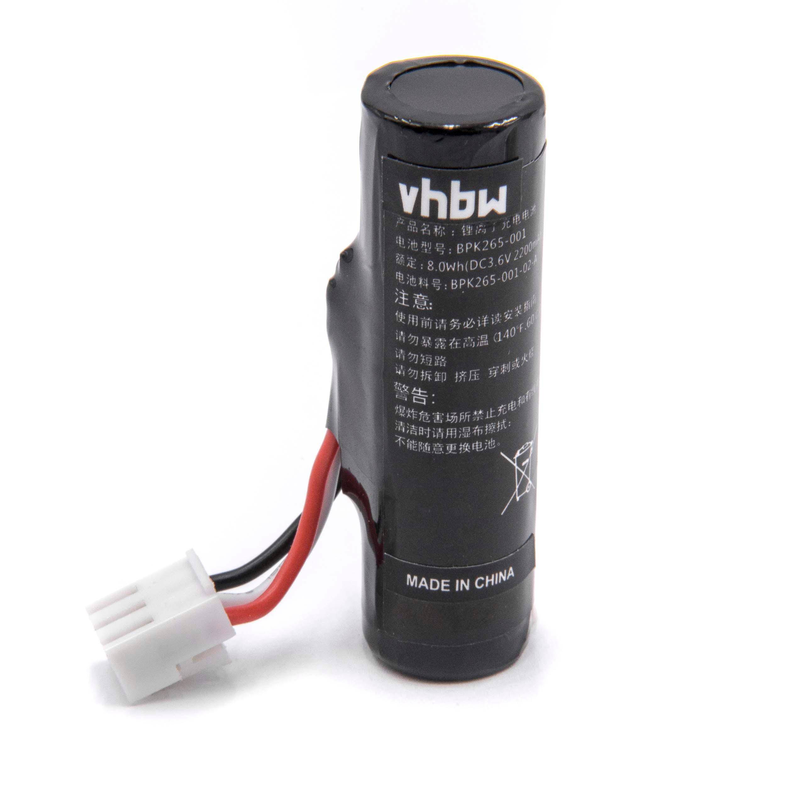 vhbw Akku kompatibel mit Aisino V71 Barcodescanner POS (2200 mAh, 3,7 V, Li-Ion)