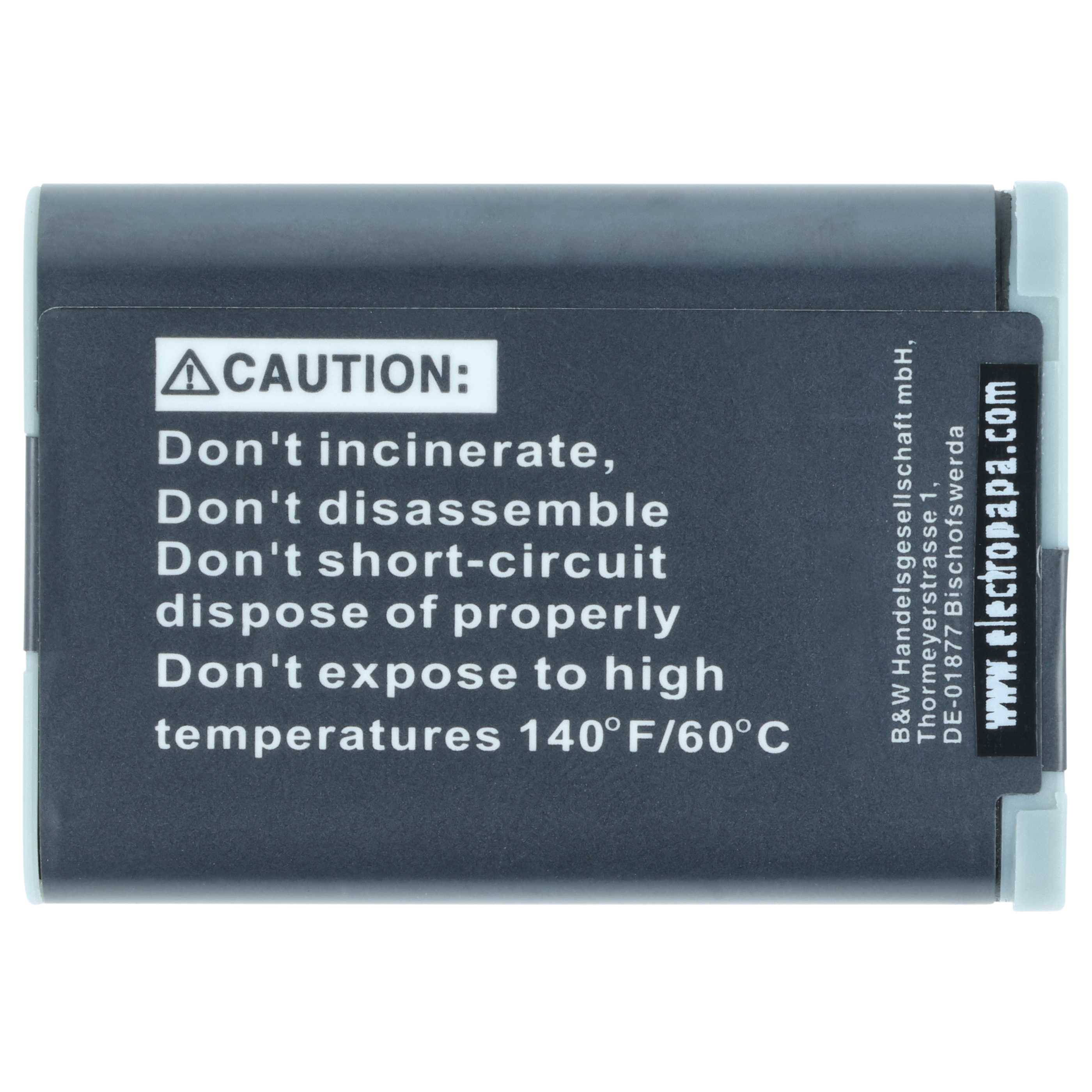 vhbw 3x Akku kompatibel mit Canon Legria Mini X Videokamera Camcorder (1800 mAh, 3,7 V, Li-Ion)