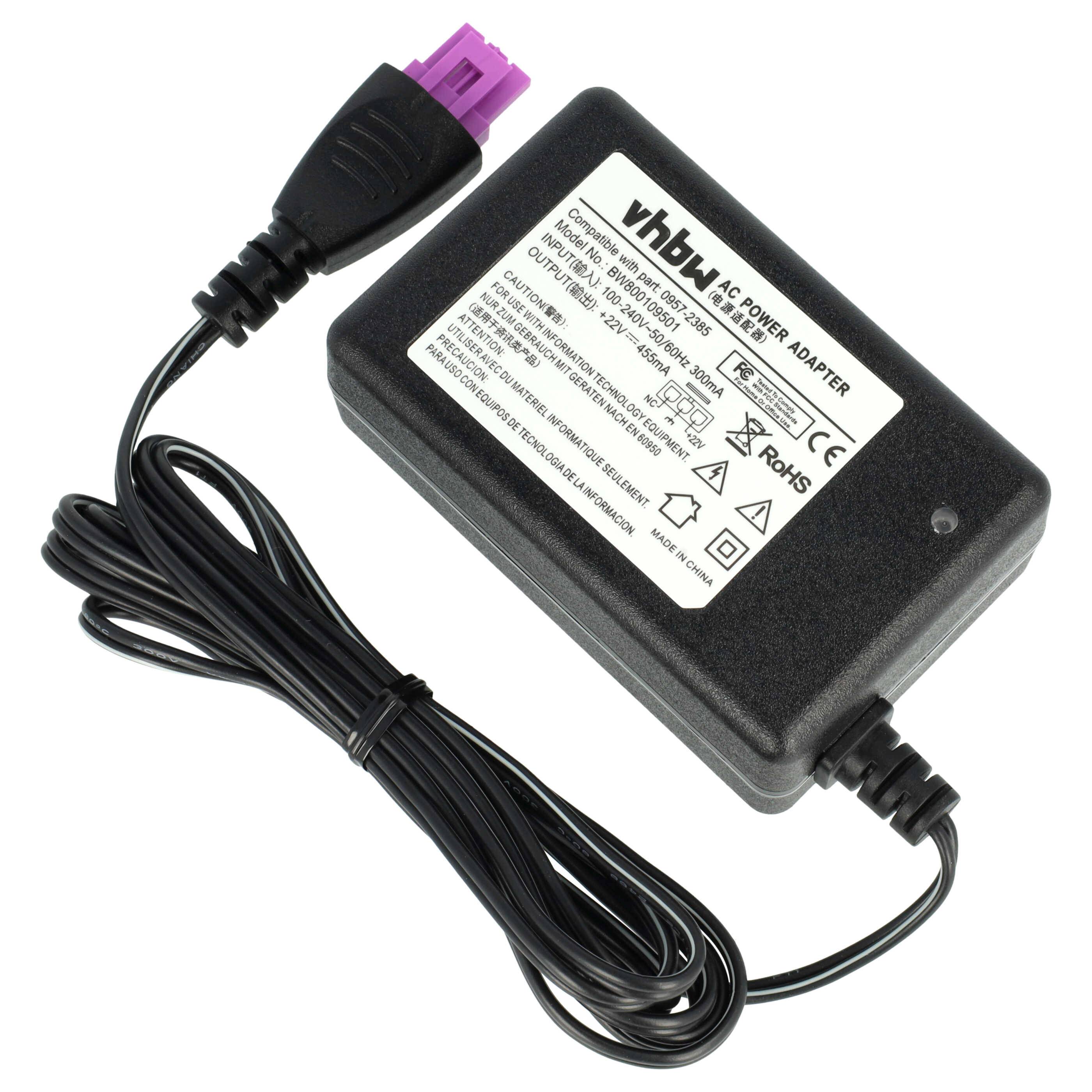 vhbw Netzteil Ersatz für HP 0957-2385, 0957-2403 für Drucker - 200 cm