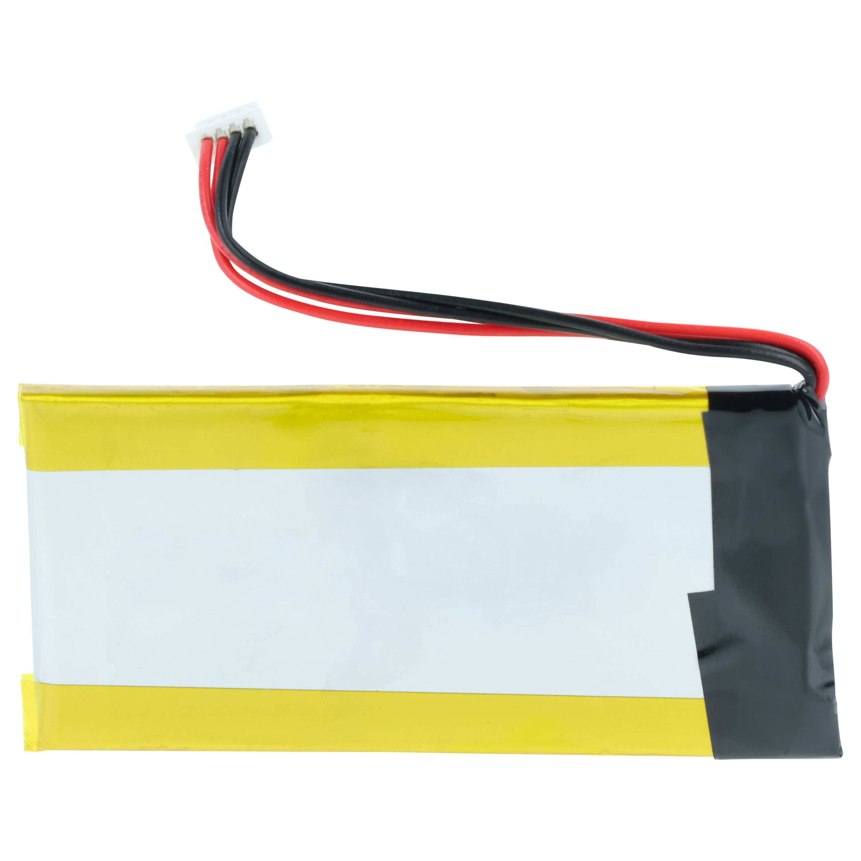 vhbw Akku kompatibel mit Creston TPMC-3X Touchpanel | MTX-3, Prodigy PTX3, TPMC-3X-L Fernbedienung Remote Control (1000 mAh, 3,7 V, Li-Polymer)