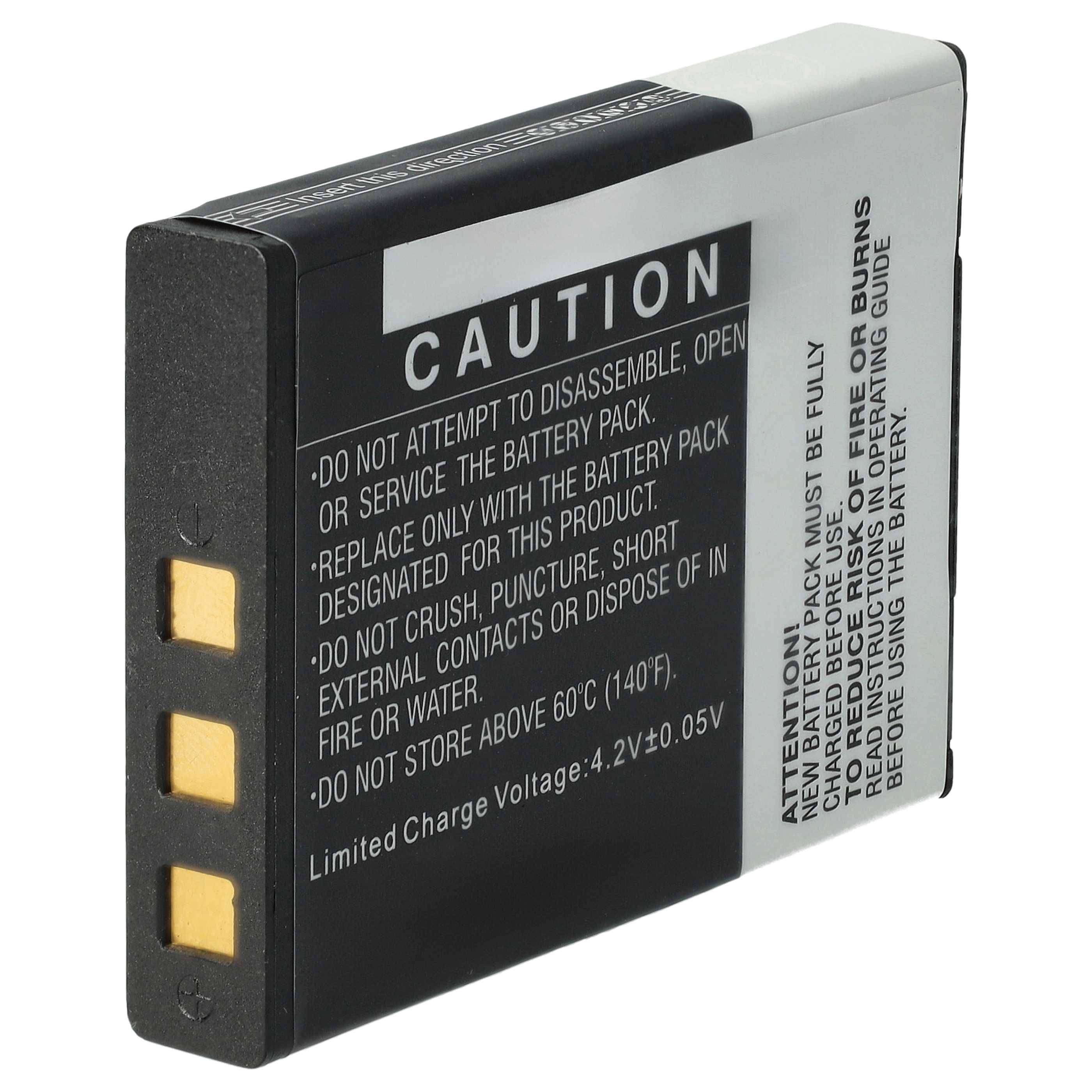 vhbw Akku Ersatz für Polmar PB-19 für Funkgerät, Walkie Talkie (1500 mAh, 3,7 V, Li-Ion)