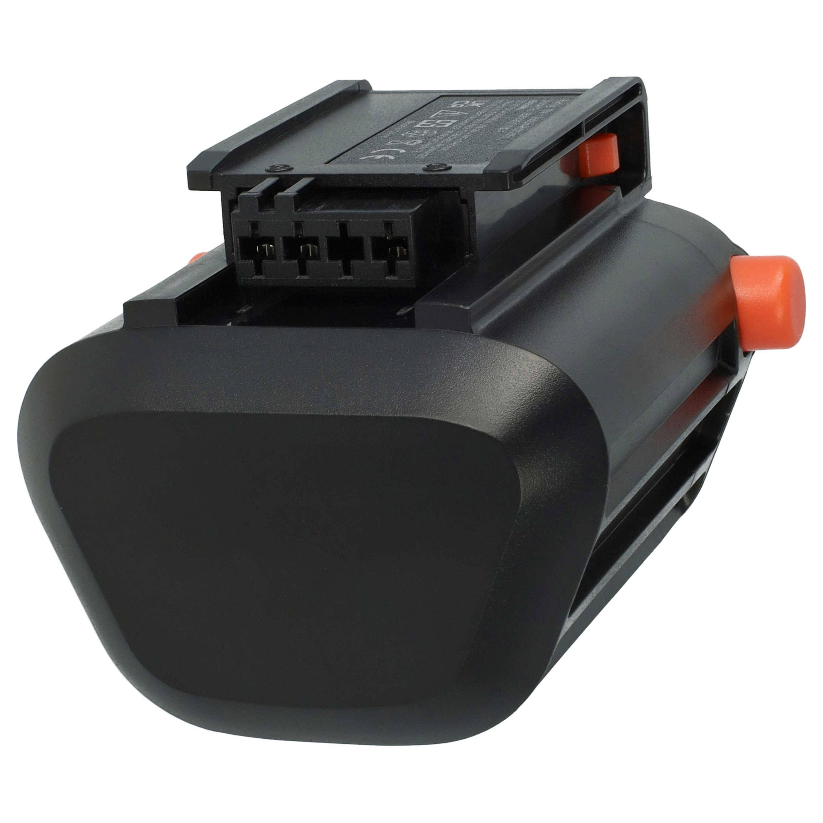 vhbw Akku kompatibel mit Gardena EasyCut Li-18/23 (9876-55) | Rasenmäher Grasschere, Strauchschere (2500mAh 18V Li-Ion)