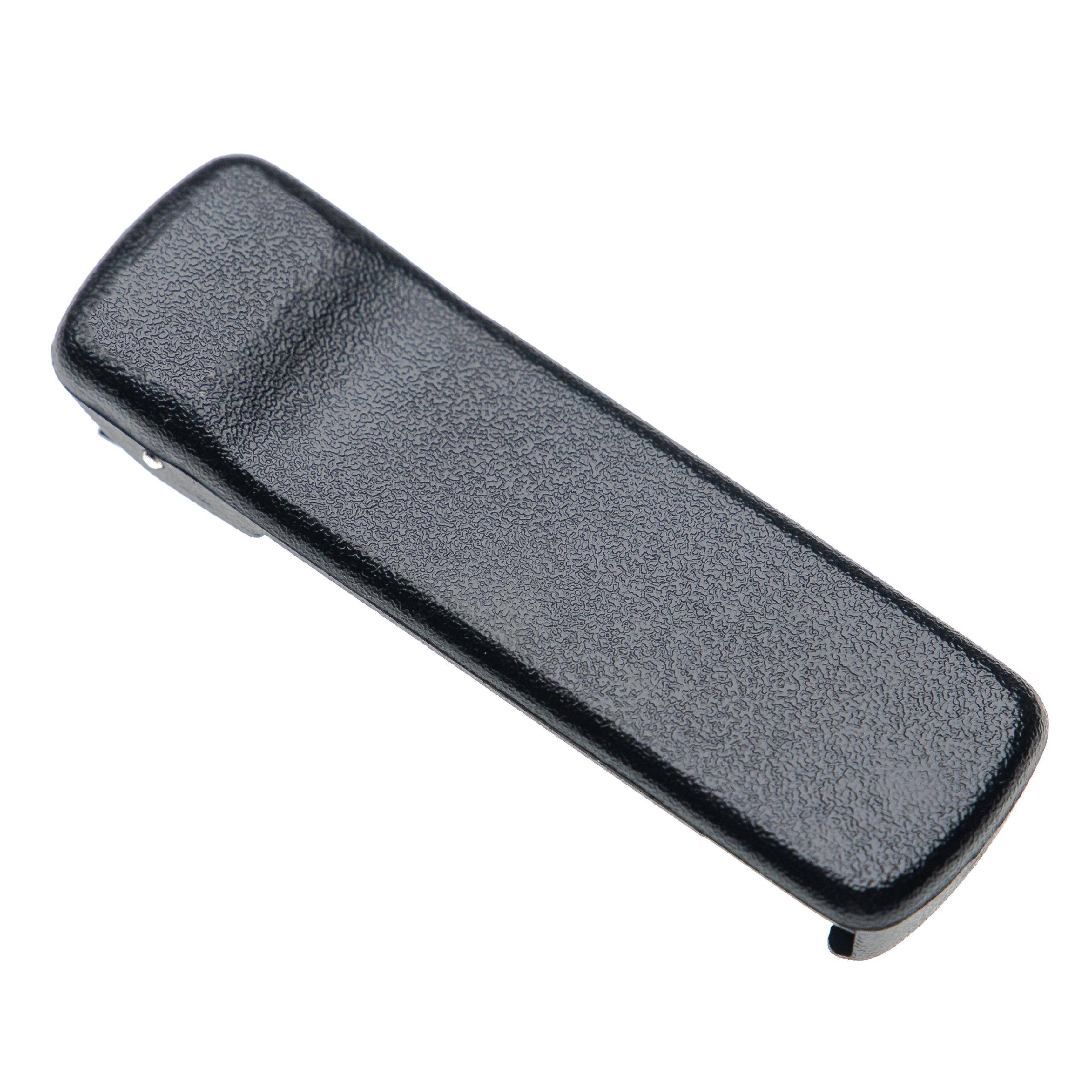 vhbw Gürtelclip kompatibel mit Motorola CP200, CP150, GP3688, GP3188, CP040 Funkgerät - Kunststoff, Schwarzk