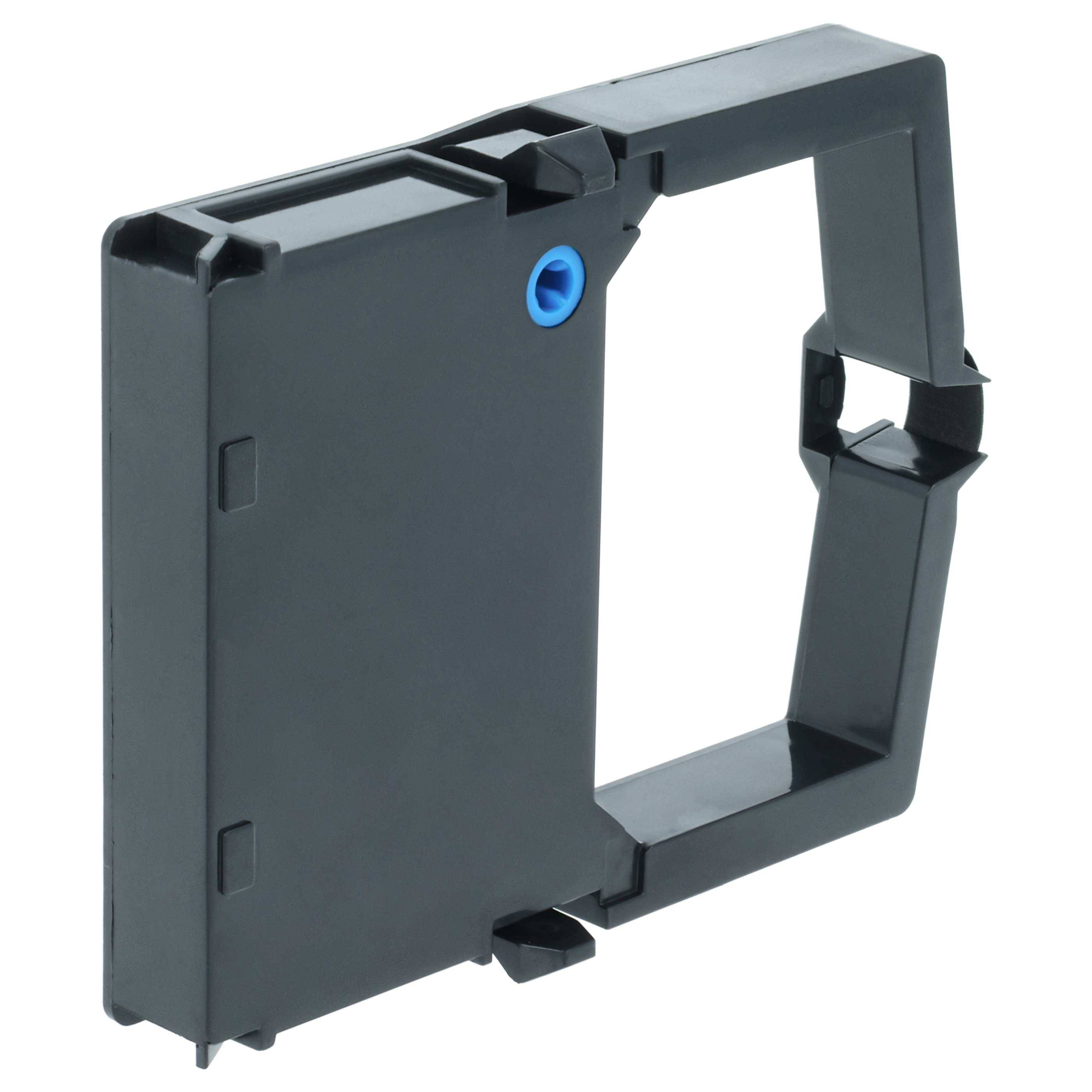 vhbw 50x Farbband Schriftband kompatibel mit OKI Microline 100, 120, 182 Plus, 182, 182 T, 172, 180 Nadeldrucker, Bondrucker - Schwarz