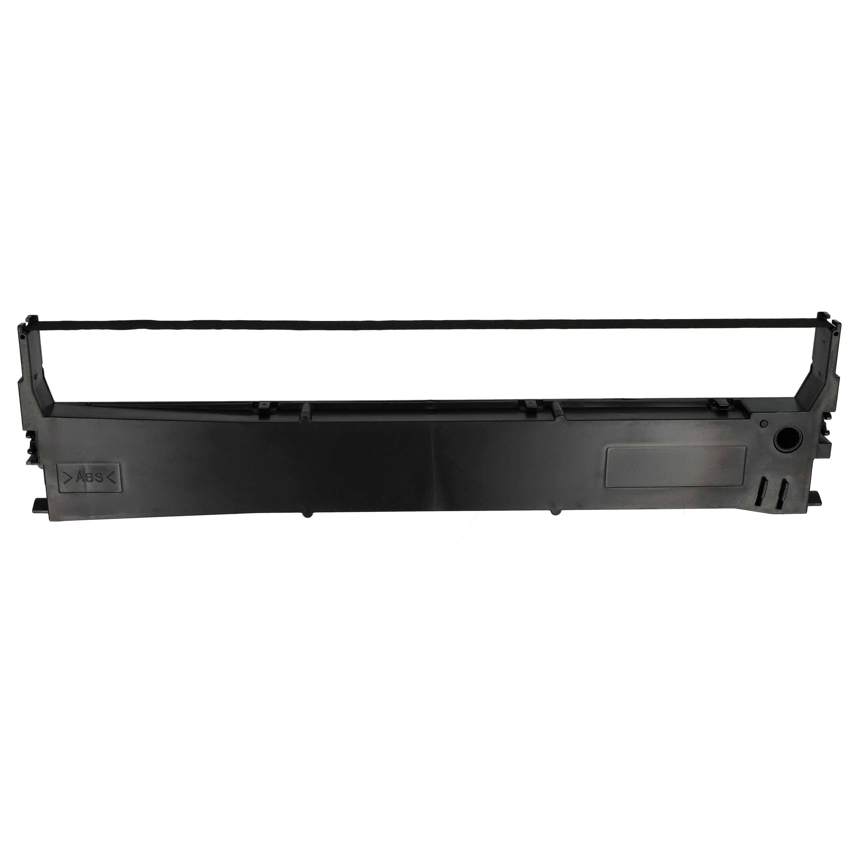 vhbw Farbband Schriftband kompatibel mit Epson RX 105, RX 80, RX 70, RX 80 F Plus, RX 80 F, RX 80 T Nadeldrucker, Bondrucker - Schwarz