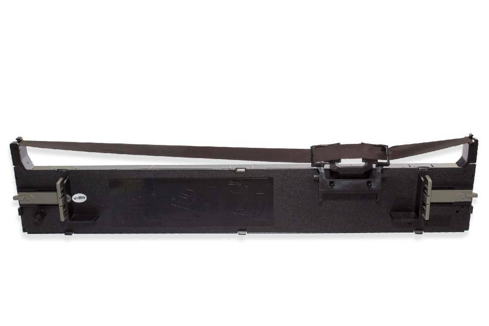 vhbw Farbband Schriftband kompatibel mit Epson LQ-680 | LQ-680K, LQ-690, LQ-690K, LQ680, LQ680K-II, LQ690 Nadeldrucker, Bondrucker - Schwarz