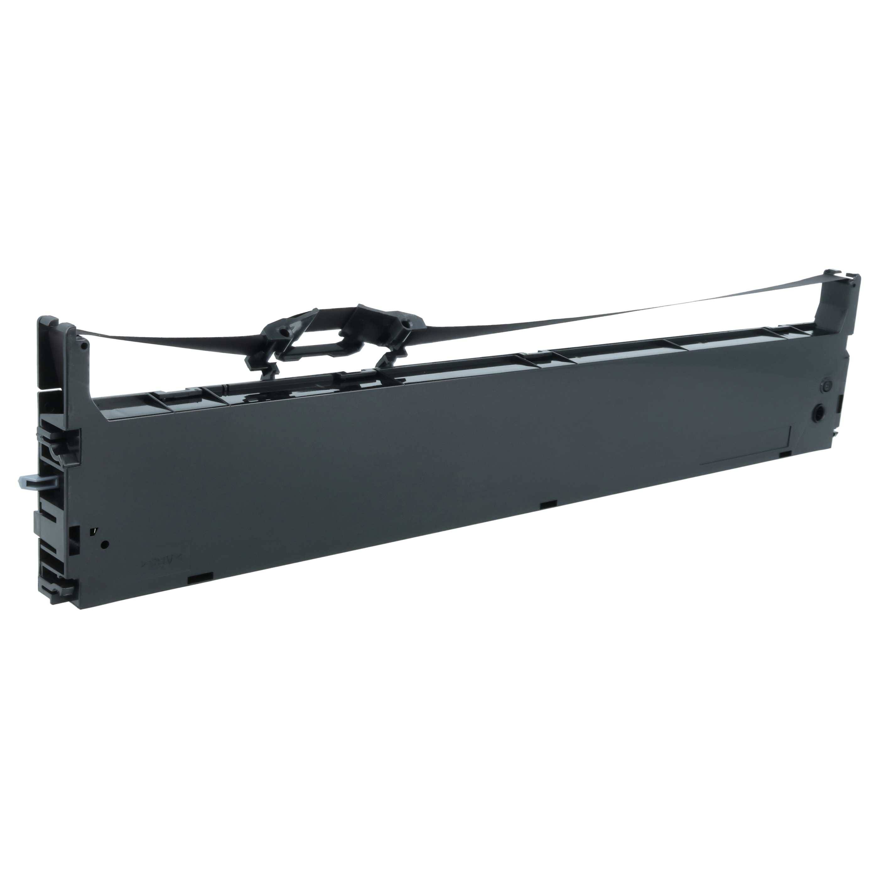 vhbw 5x Farbband Schriftband kompatibel mit Epson LQ-680K | LQ-680, LQ-690, LQ680K-II, LQ680, LQ690 Nadeldrucker, Bondrucker - Schwarz