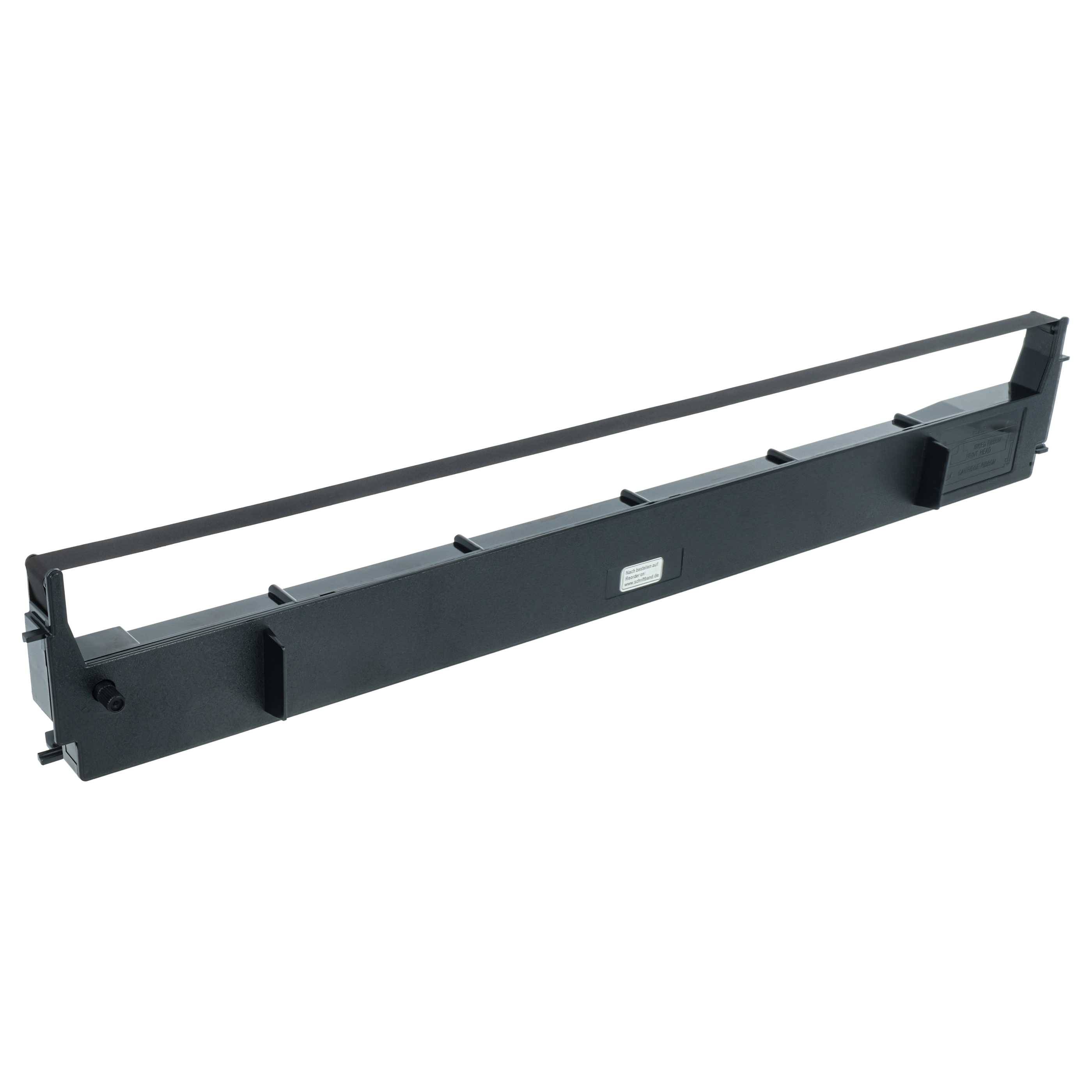 vhbw Farbband Schriftband kompatibel mit Epson LQ1010 | LQ1170, LQ1070+, LQ1600, LQ1070, LQ1600K Nadeldrucker, Bondrucker - Schwarz