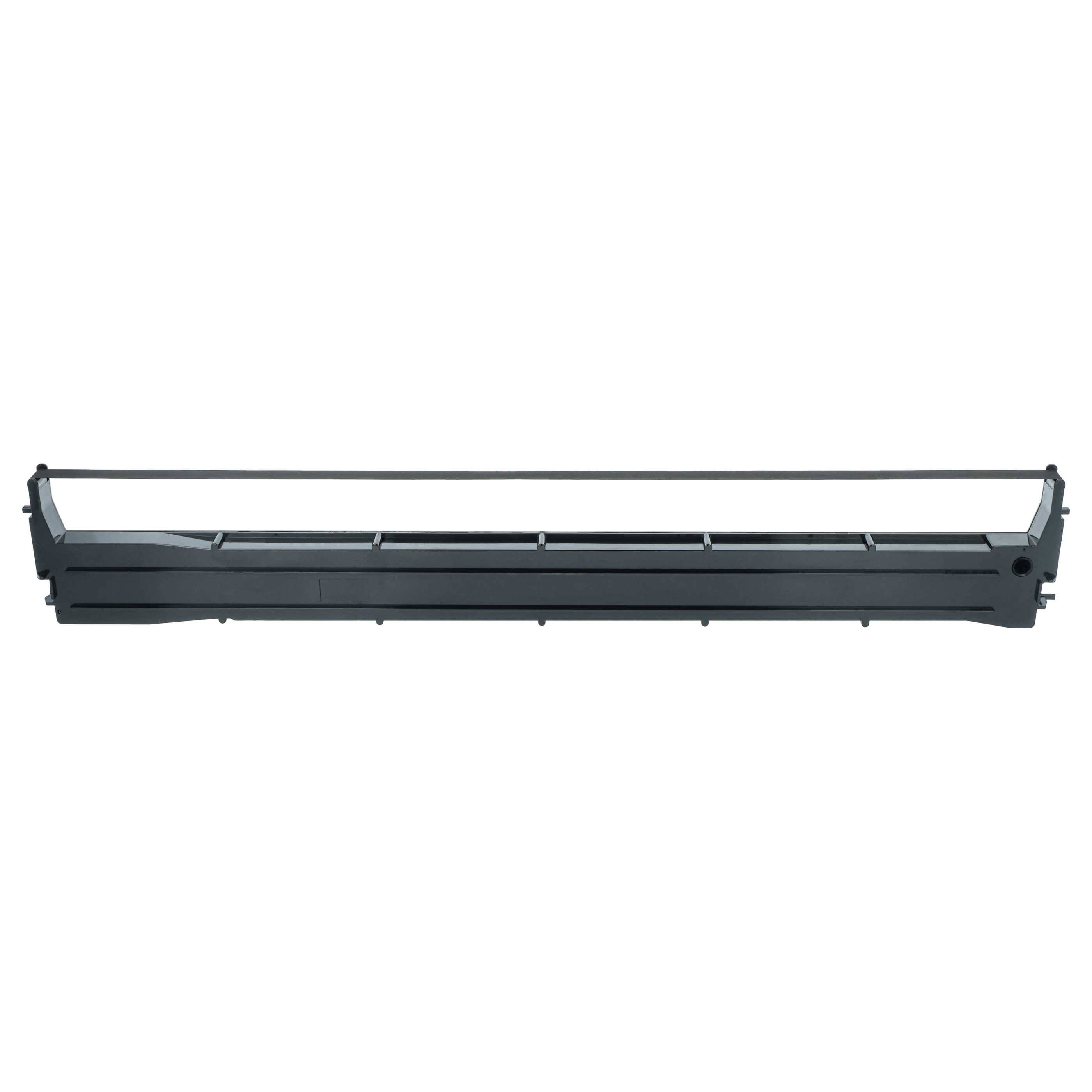 vhbw 5x Farbband Schriftband kompatibel mit Epson LQ1010, LQ1170, LQ1070+, LQ1000, LQ1600, LQ1070 Nadeldrucker, Bondrucker - Schwarz