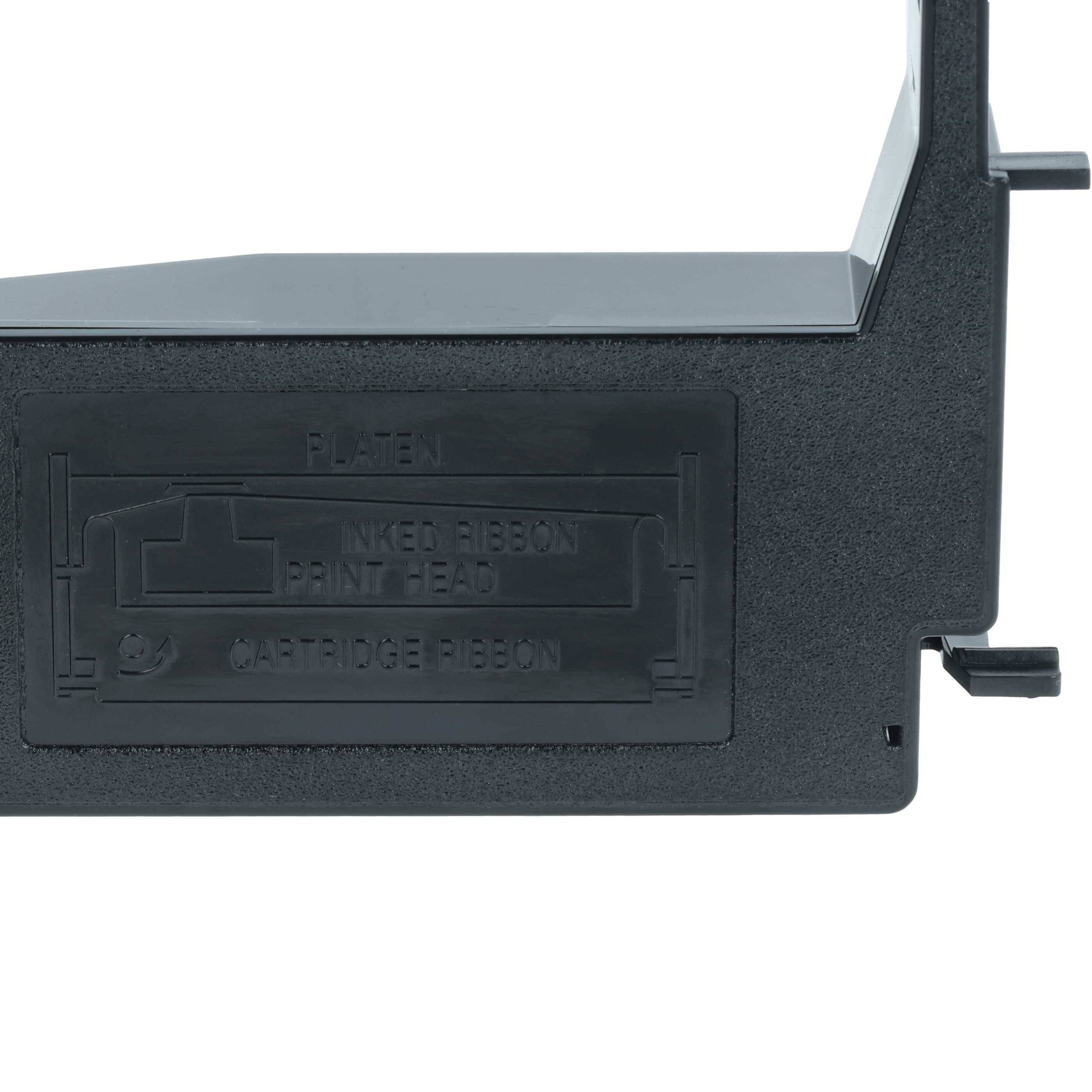 vhbw Farbband Schriftband Ersatz für Epson S015020 | C13S015020 für Nadeldrucker, Bondrucker - Schwarz