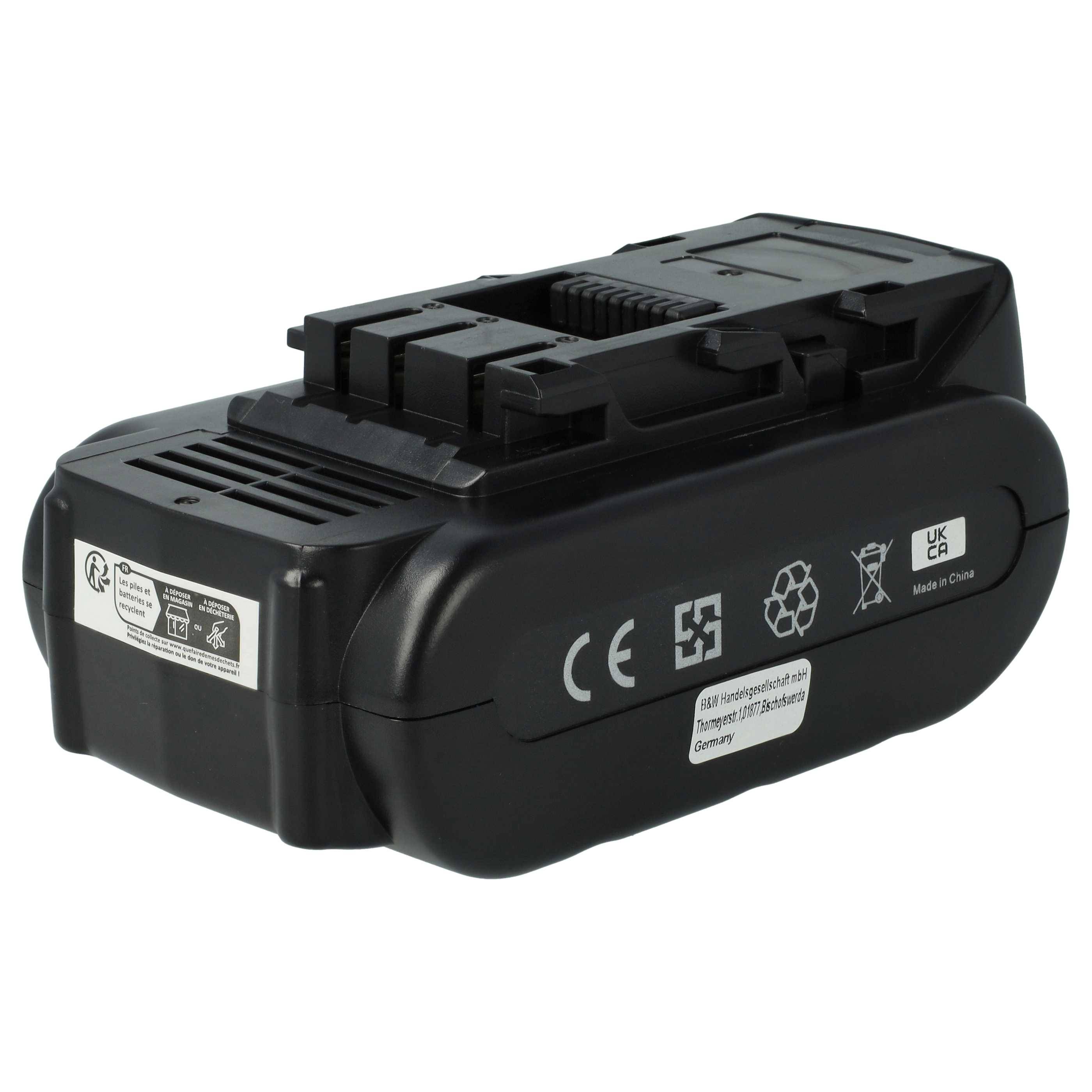 vhbw Akku kompatibel mit Panasonic EZ4544, EZ7440, EZ7441, EZ4640, EZ4641, EZ7541, EZ7442, EZ7540 Werkzeug (4000 mAh, Li-Ion, 14,4 V)