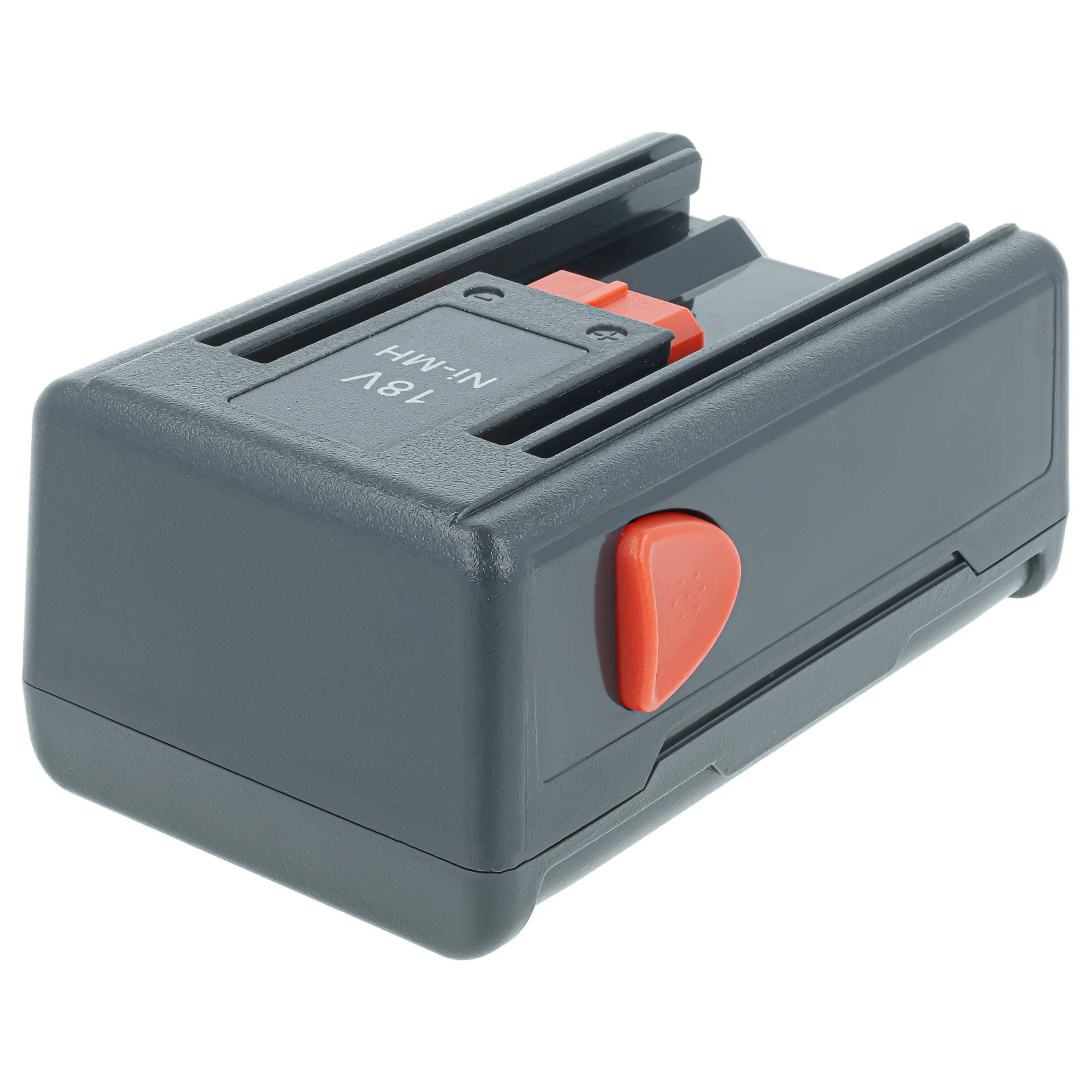 vhbw Akku kompatibel mit Gardena SmallCut 300/23, 300, 8844-20 Grasschere, Strauchschere (1,5Ah, 18V NiMH)
