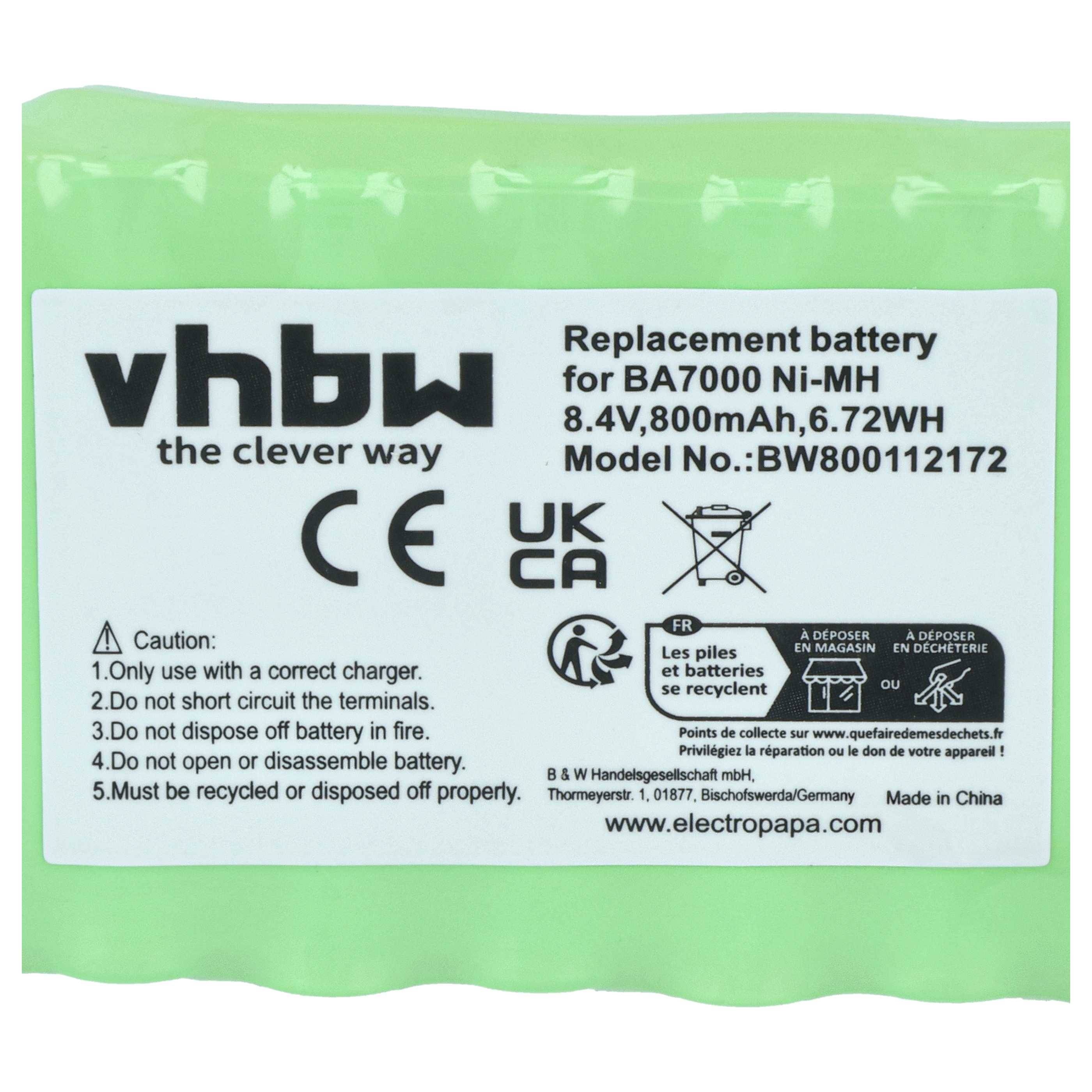 Ersatzbatteriepaket mit der Bezeichnung 
