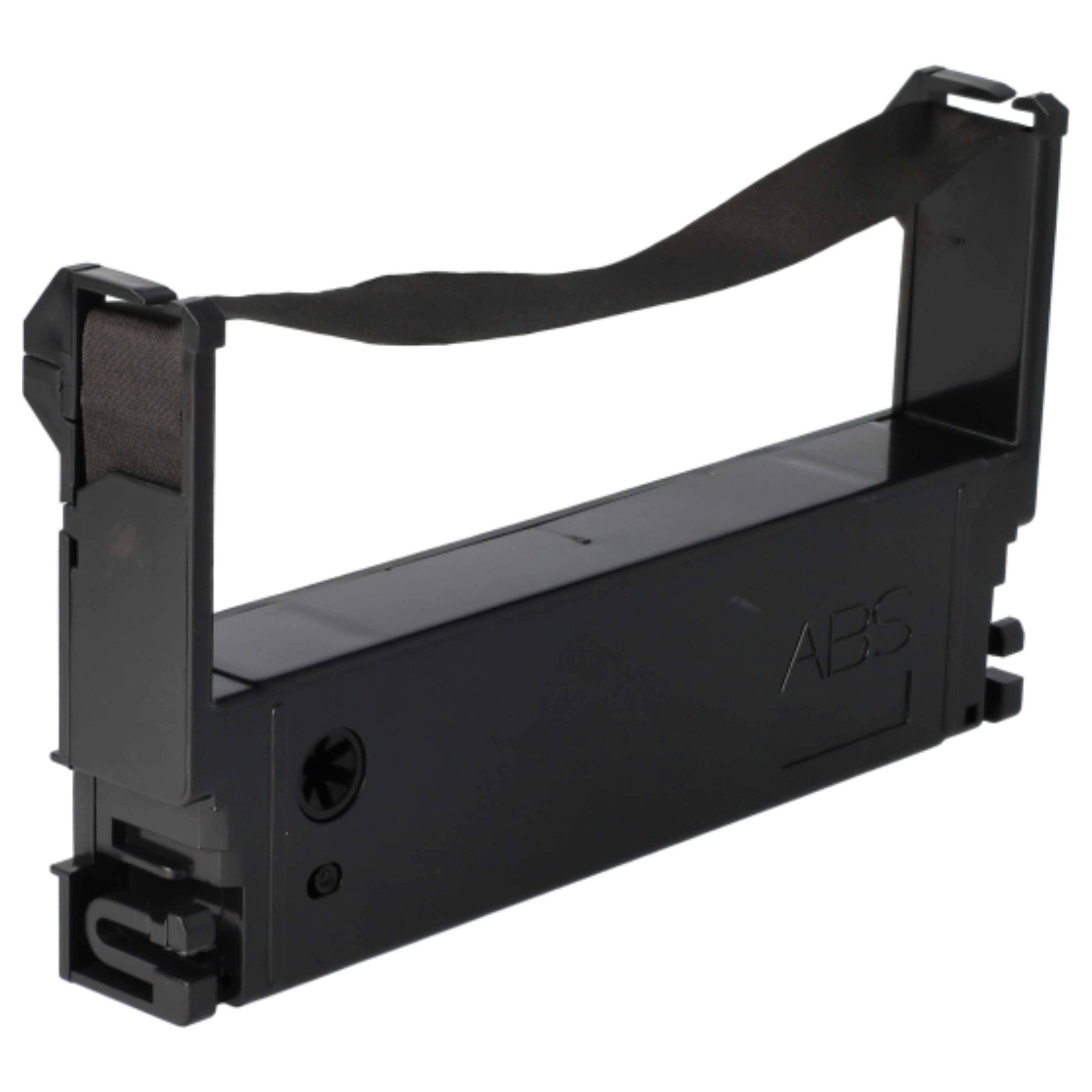 vhbw 10x Farbband Schriftband Ersatz für ERC-43, ERC-43B, C43S015461, ERC-39 für Nadeldrucker, Bondrucker - Schwarz