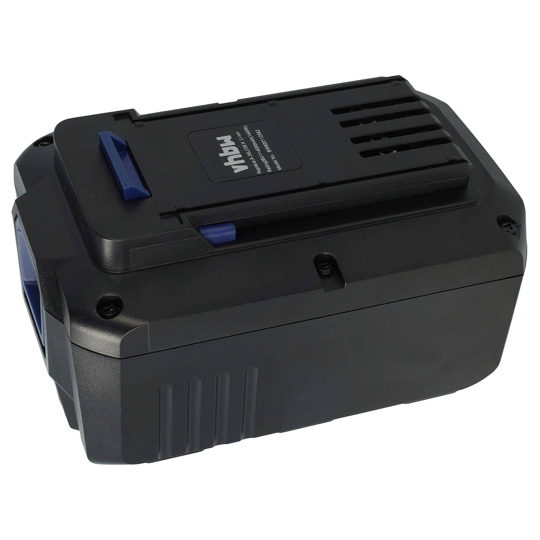 vhbw Akku kompatibel mit Lux Tools AC 36-40, AC36-40 Rasenmäher (4000mAh 36V Li-Ion)