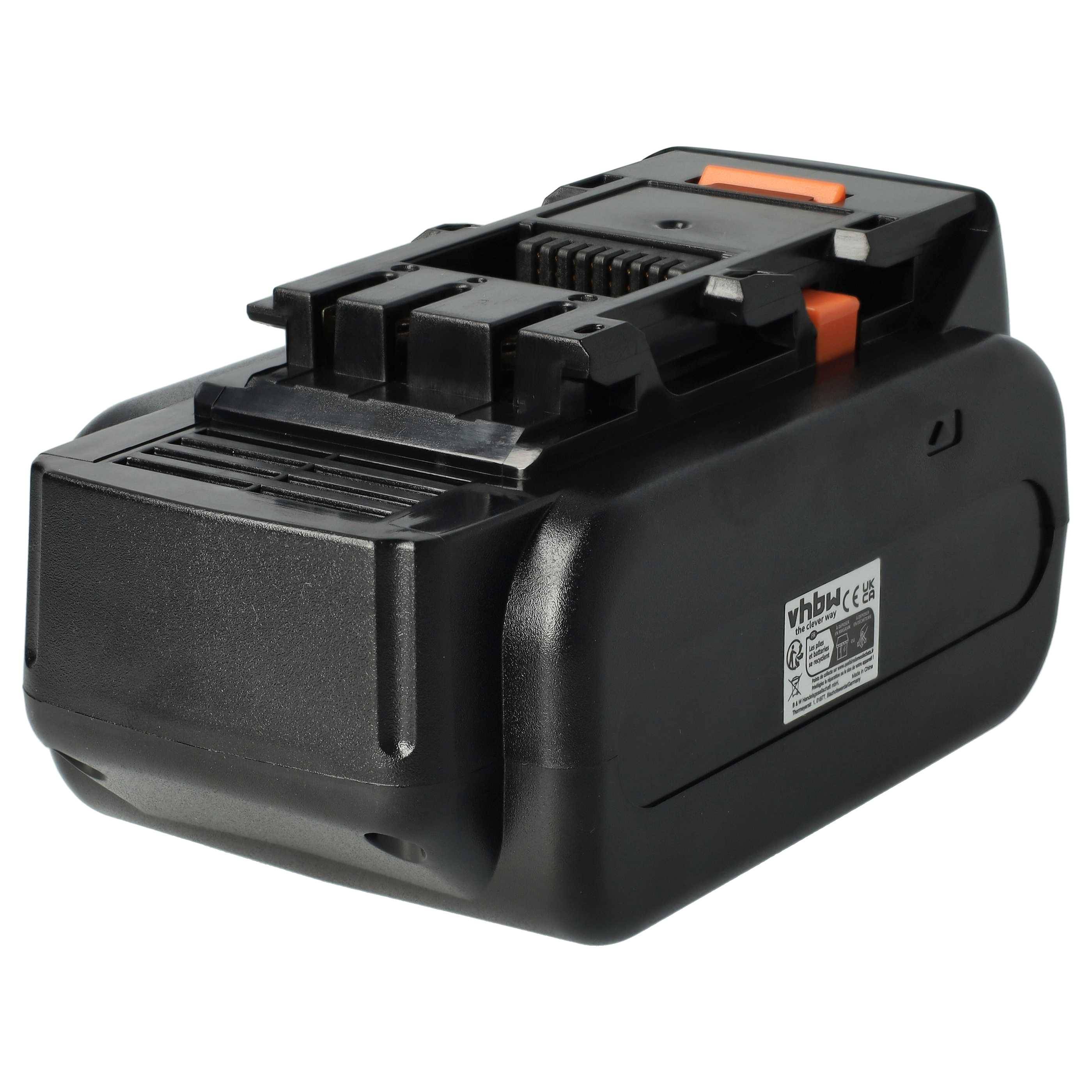 vhbw 1x Akku kompatibel mit Panasonic EY4550, EY4550 X, EY37A1 B, EY37A2 B, EY37C1, EY37C2 B Werkzeug (4000 mAh, Li-Ion, 18 V)