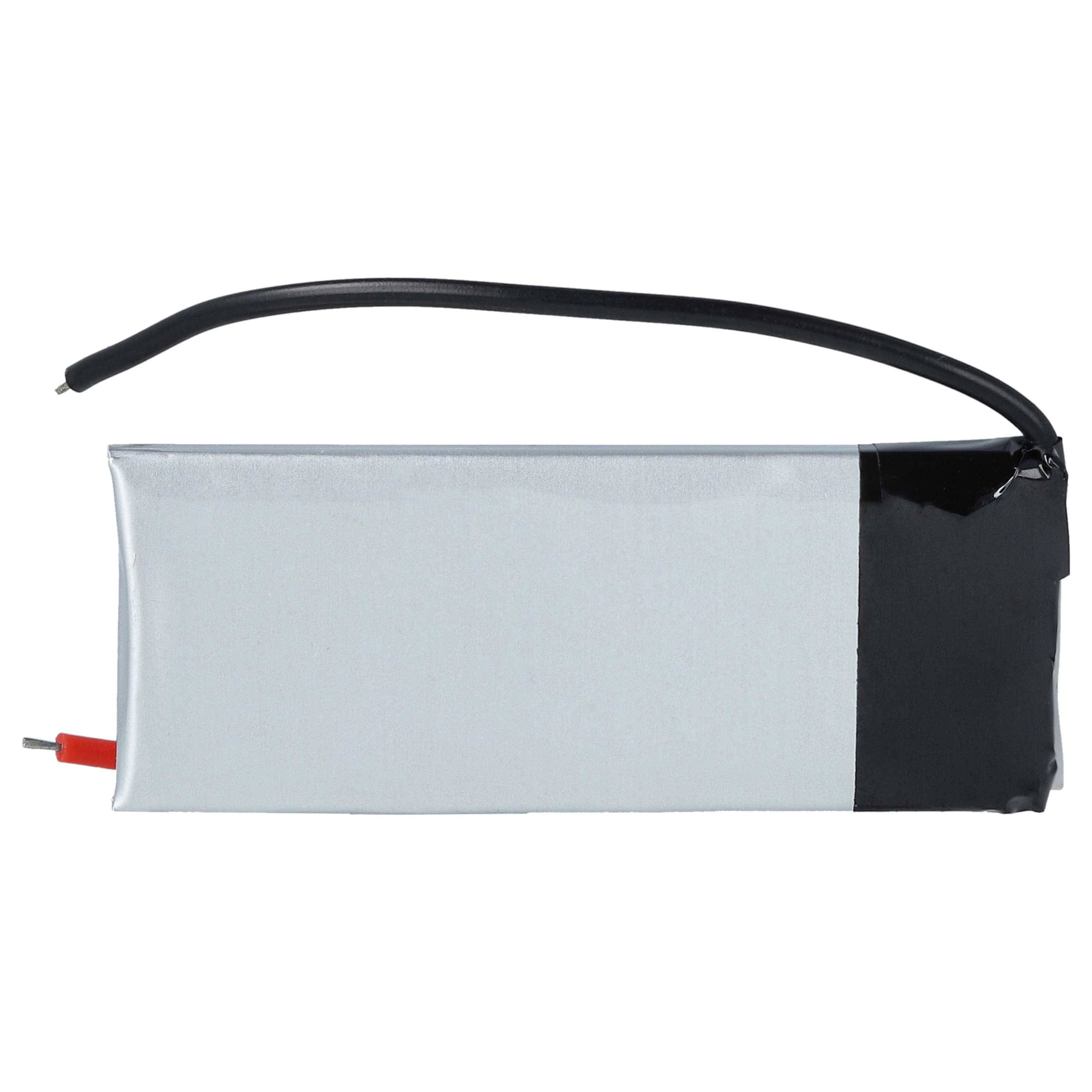 vhbw 2x Akku kompatibel mit Midland Rider FM, BT Rider, BT Intercom GPS Navigation Navi (400 mAh, 3,7 V, Li-Polymer)