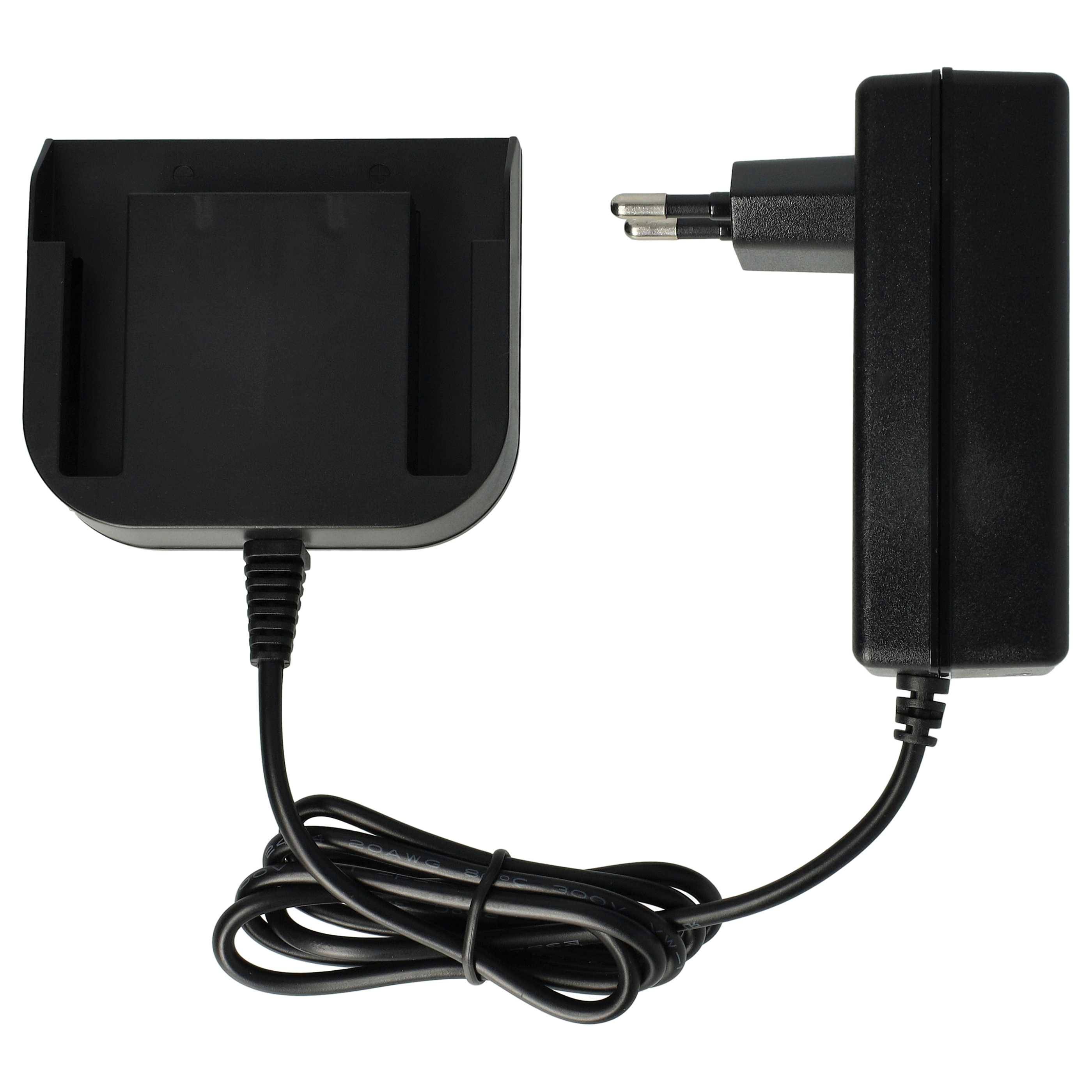 vhbw Ladegerät kompatibel mit AEG BS 18C, BMS 18C, BSB 18, BS 18G, BS18G, BSB18G, BHO 18, BFL 18, BKS 18 Werkzeug Li-Ion-Akkus, 18-21V