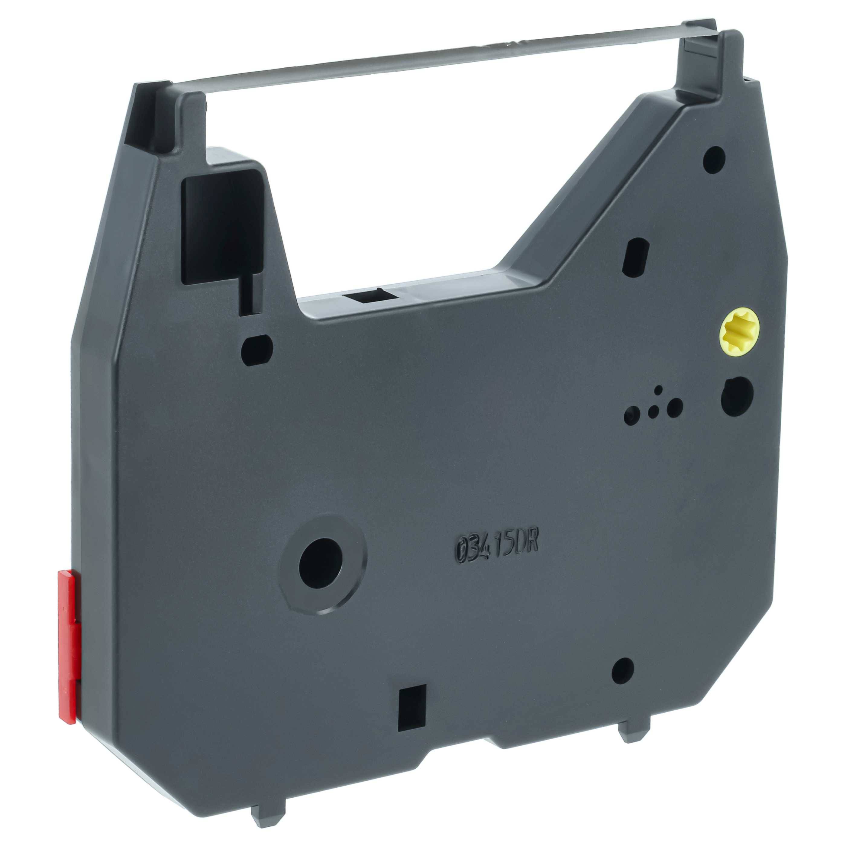 vhbw 10x Farbband Schriftband kompatibel mit Brother AX45, AX450, AX410, AX550, EM30 Nadeldrucker, Bondrucker - Carbonband Schwarz