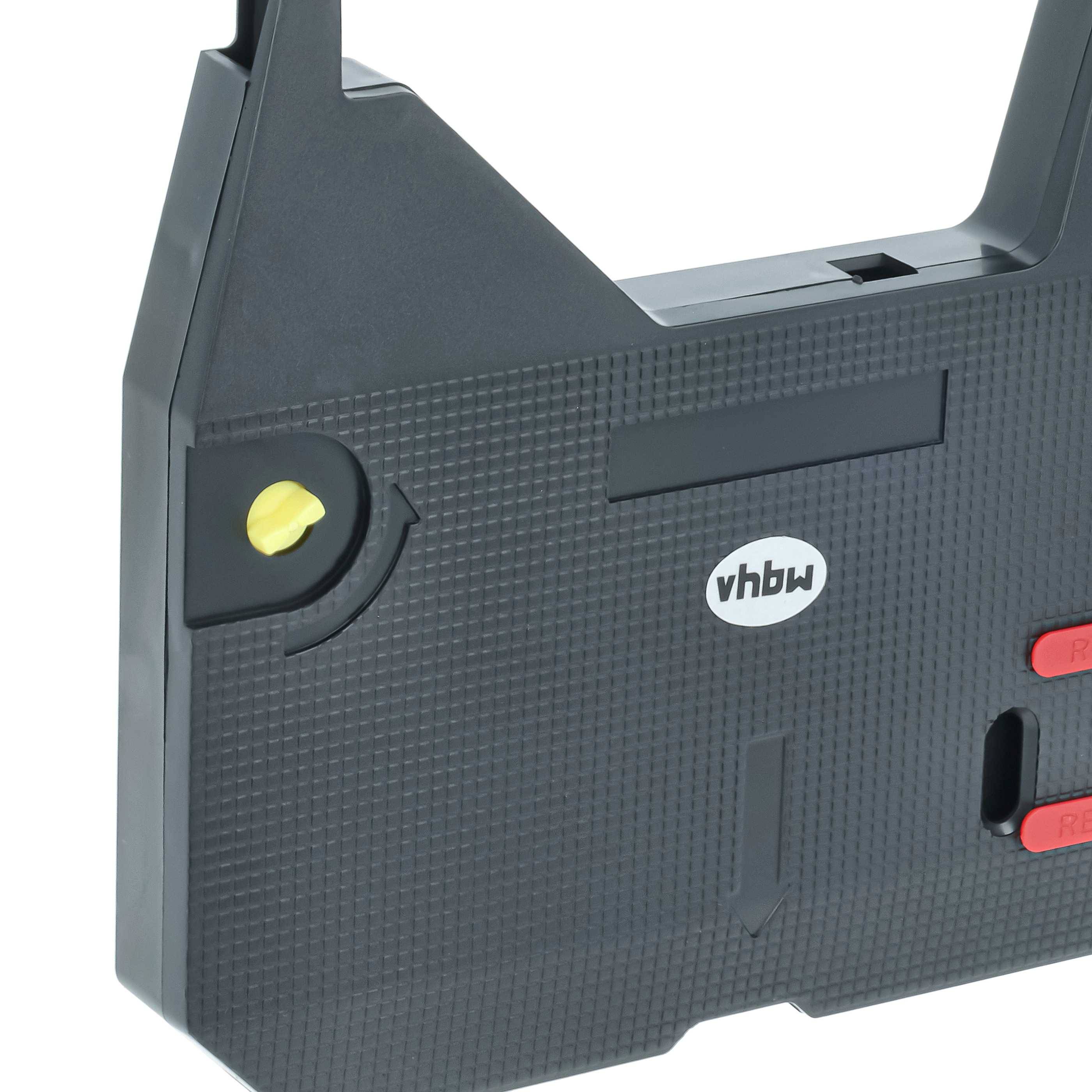 vhbw 10x Farbband Schriftband kompatibel mit Brother AX45, AX450, AX410, AX550, EM30 Nadeldrucker, Bondrucker - Carbonband Schwarz