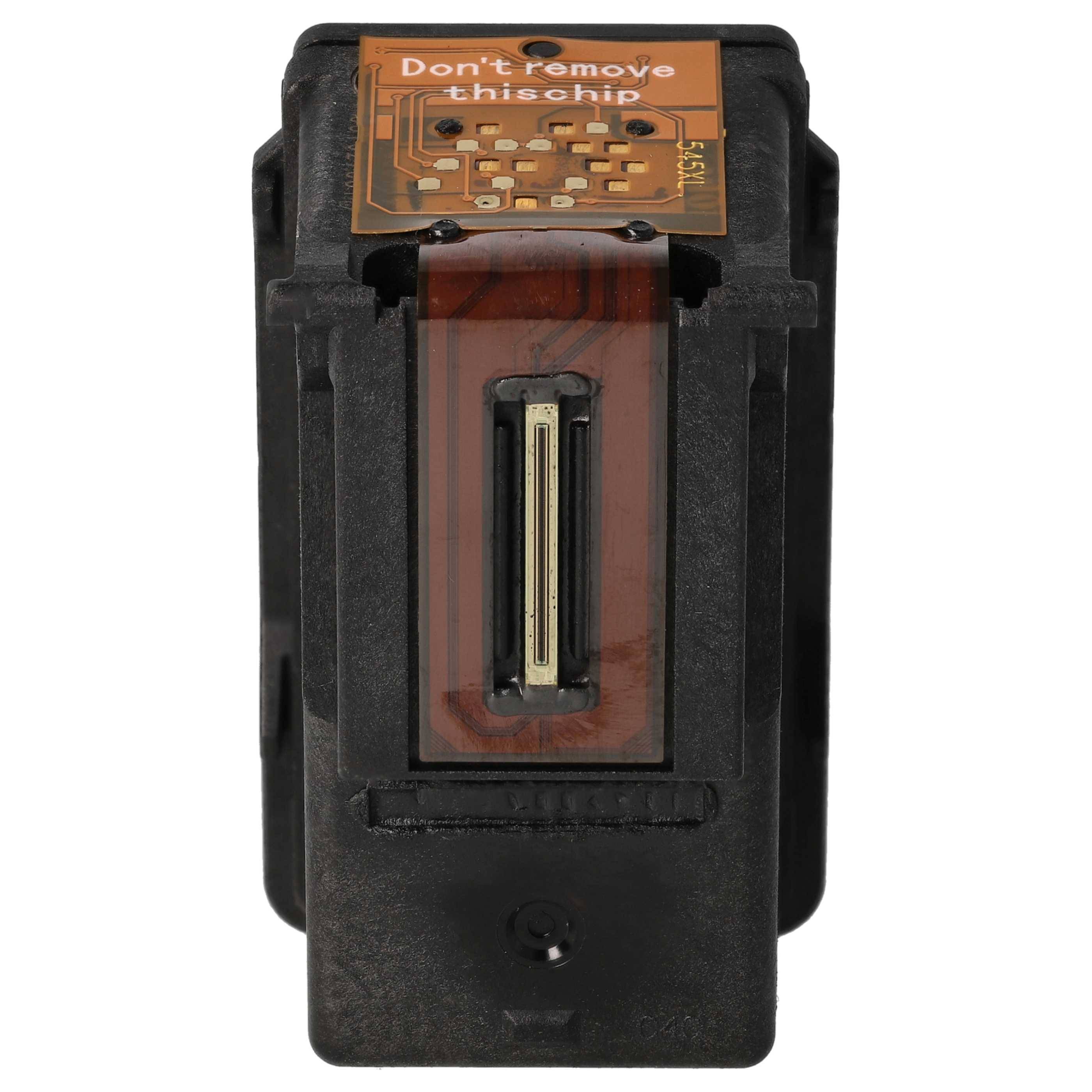 vhbw 2x Tintenpatronen kompatibel mit Canon Pixma MG2550, MG2555, MG-2550, MG2455, MG-2455, MG2540, MG2900 Drucker - Schwarz (Wiederaufgefüllt)