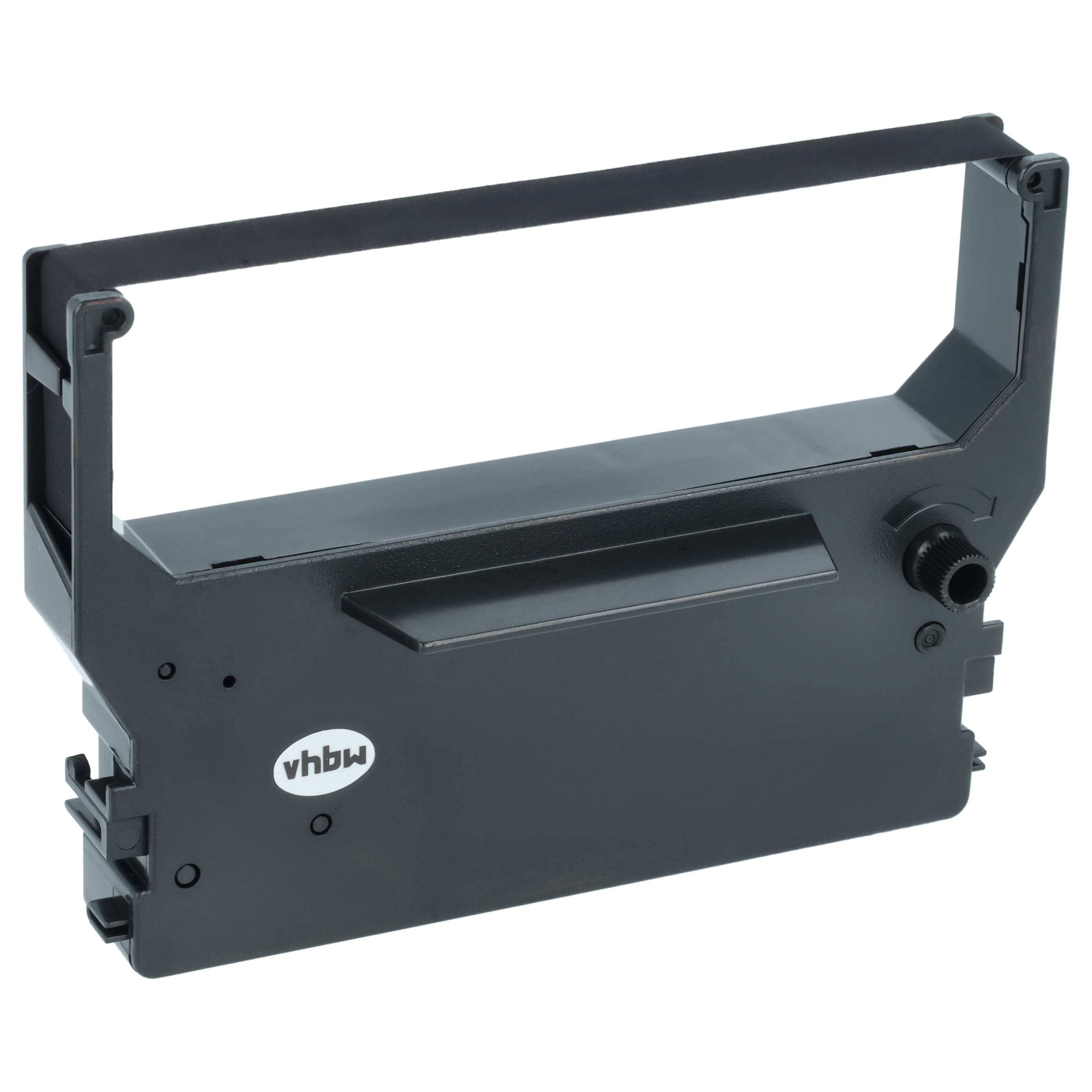 vhbw Farbband Schriftband kompatibel mit Samsung ER550 | ER350, ER 350 Nadeldrucker, Bondrucker - Schwarz