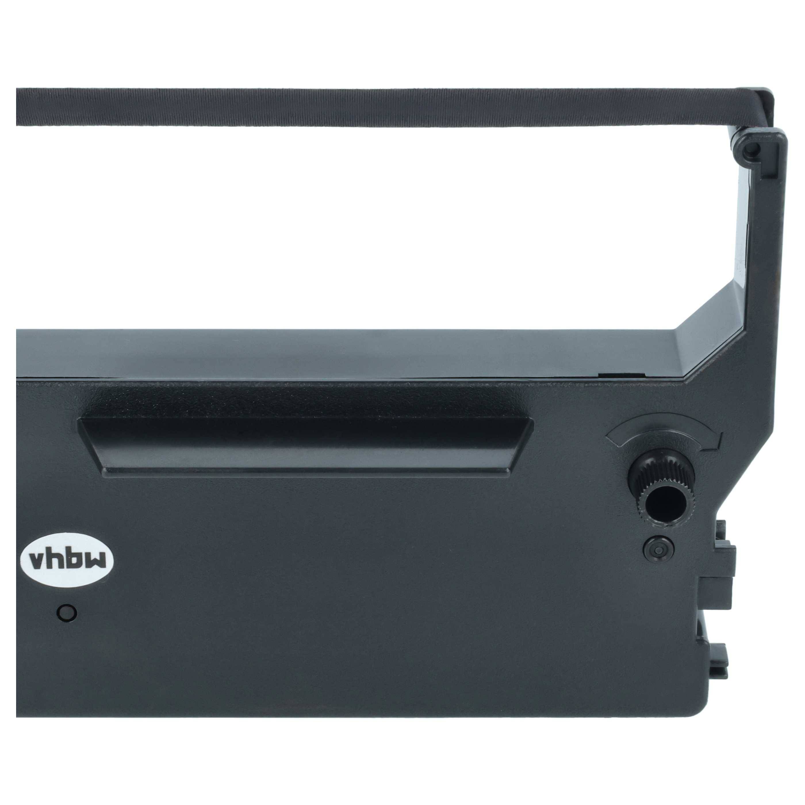 vhbw Farbband Schriftband kompatibel mit Utax POS III Nadeldrucker, Bondrucker - Schwarz