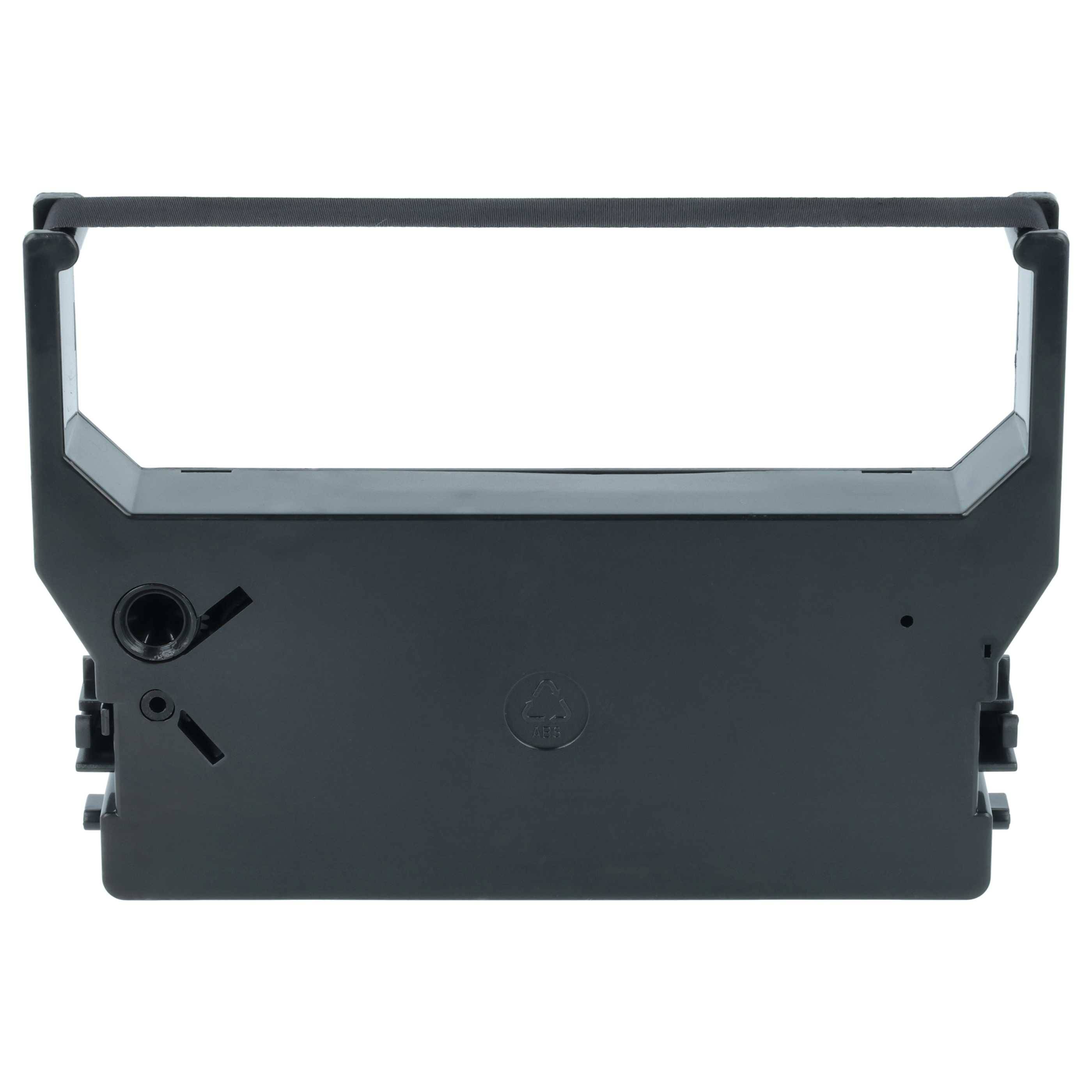 vhbw Farbband Schriftband kompatibel mit Utax POS III Nadeldrucker, Bondrucker - Schwarz