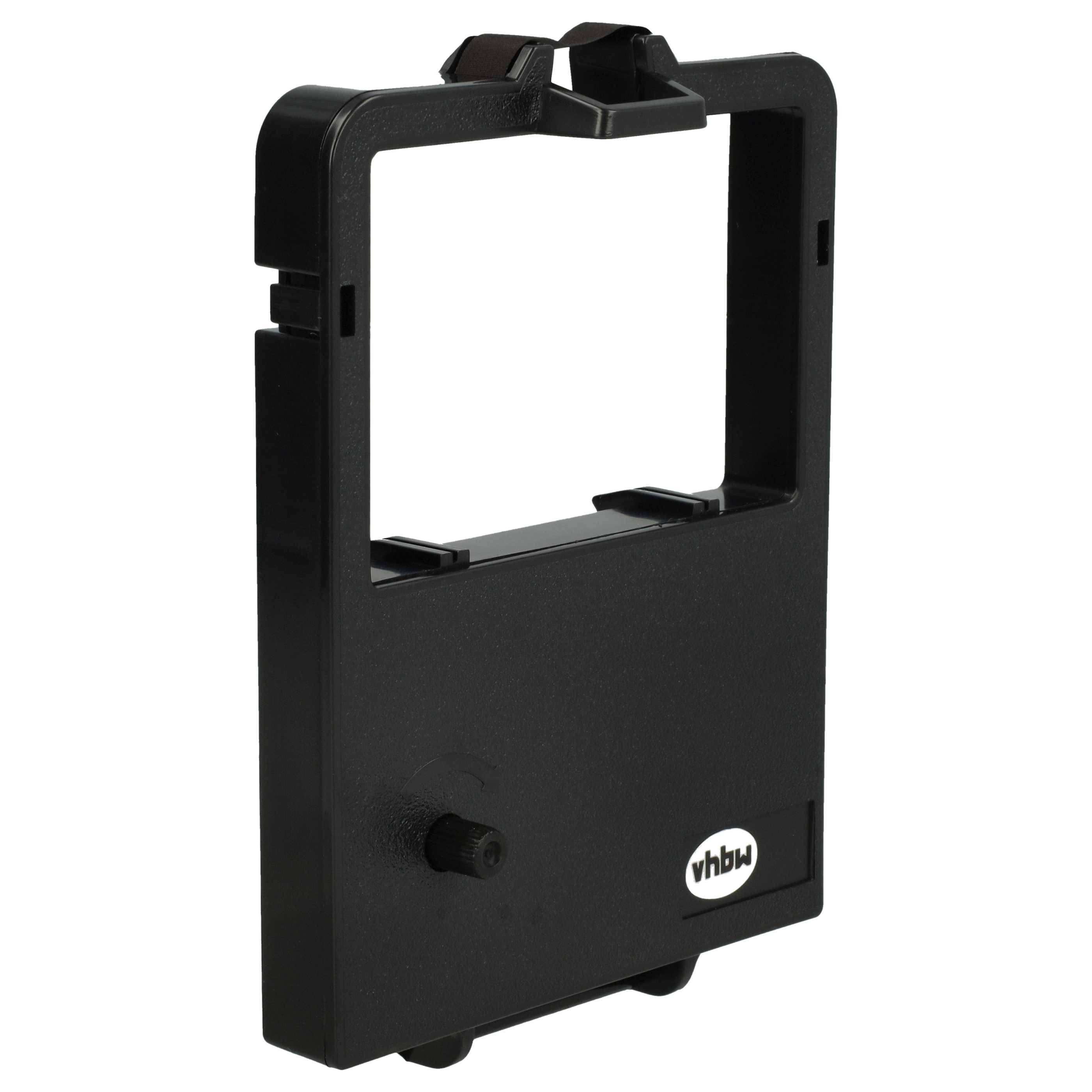 vhbw Farbband Schriftband kompatibel mit NEC Matrix 808861623001, 808861623001A, 808 861623 001A, P20 Nadeldrucker, Bondrucker - Schwarz