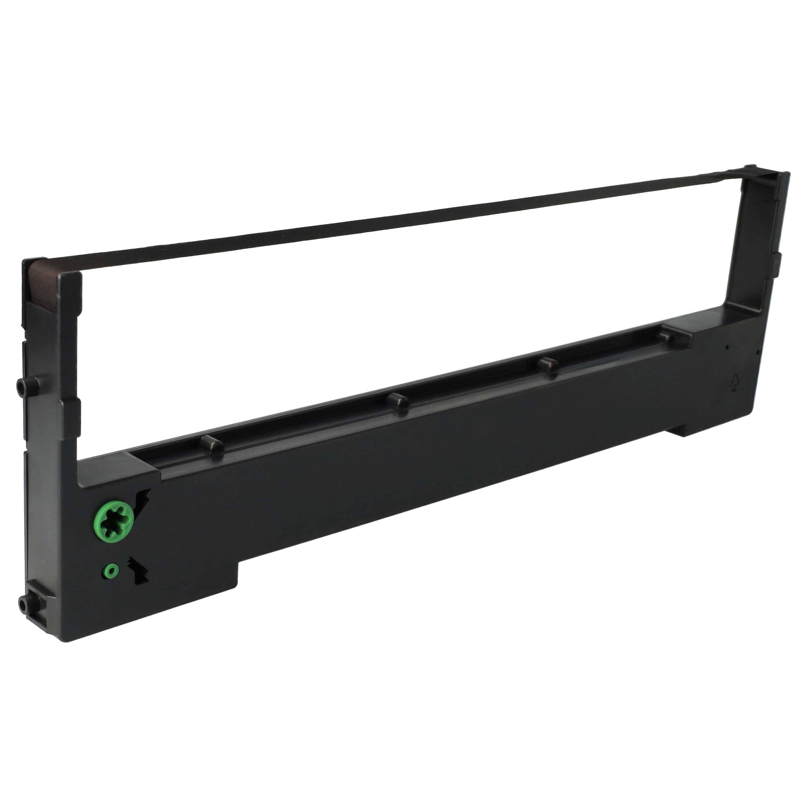 vhbw Farbband Schriftband kompatibel mit Tally Genicom T 2145 | T 2245, T 2150 Nadeldrucker, Bondrucker - Schwarz