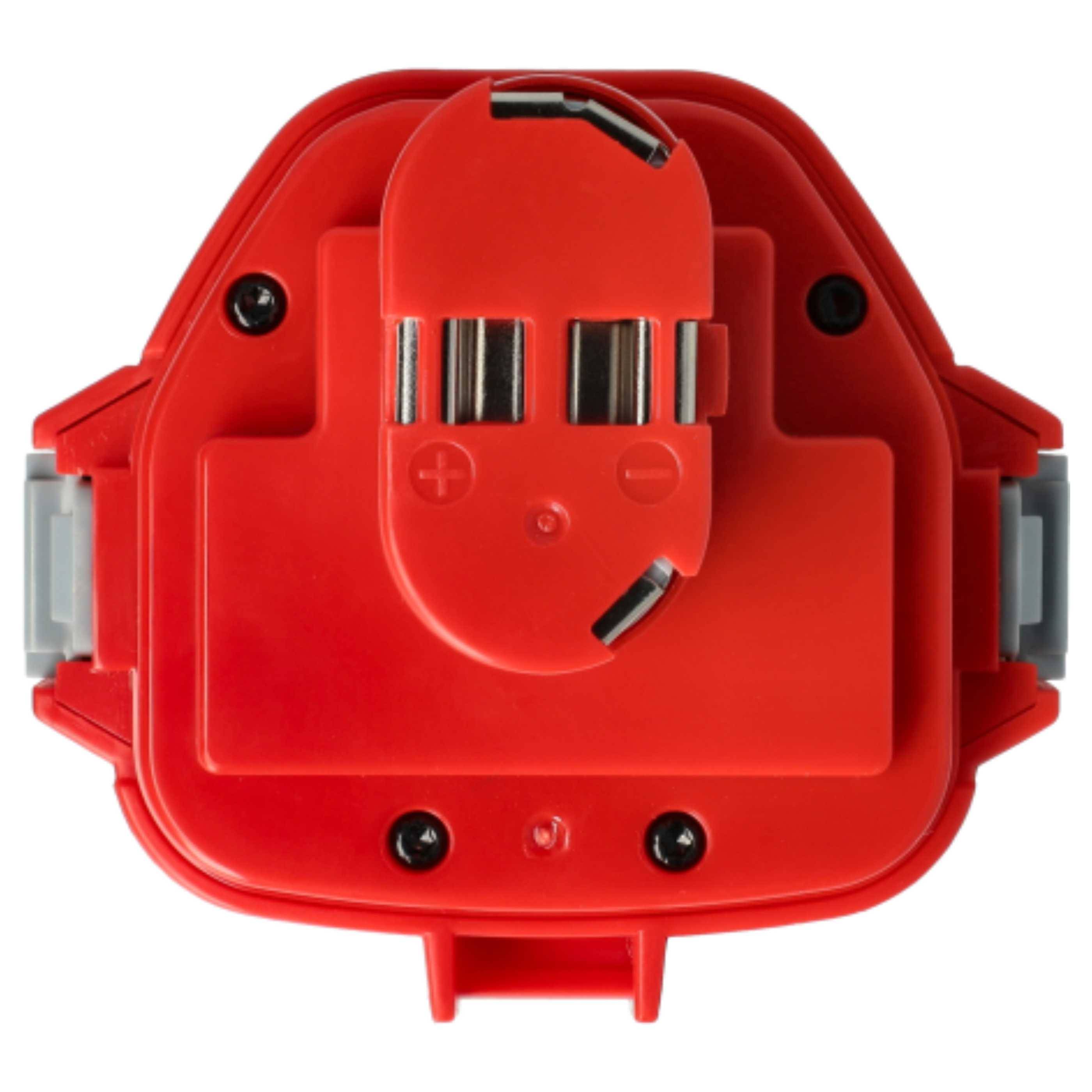 vhbw 2x Akku kompatibel mit Makita 6227D, 6227DW, 6227DWBE, 6227DWE, 6227DWLE, 6270D, 6270DWAE, 6270DWALE Elektrowerkzeug (1500mAh NiMH 12V)