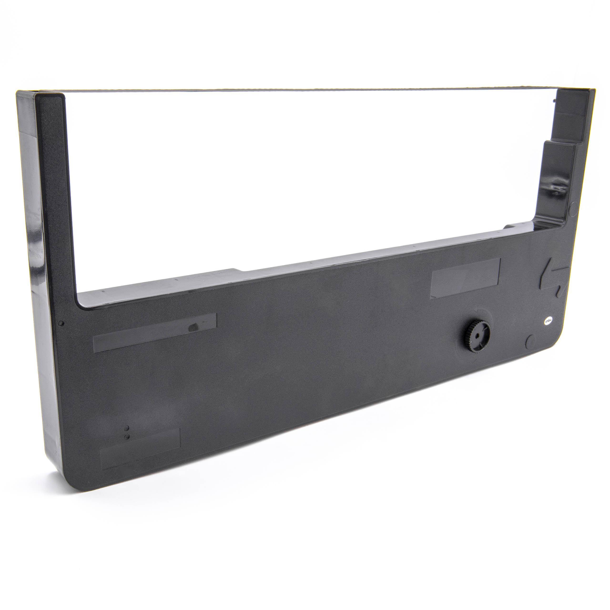 vhbw Farbband Schriftband Ersatz für Tally Genicom 86039 für Nadeldrucker, Bondrucker - Schwarz