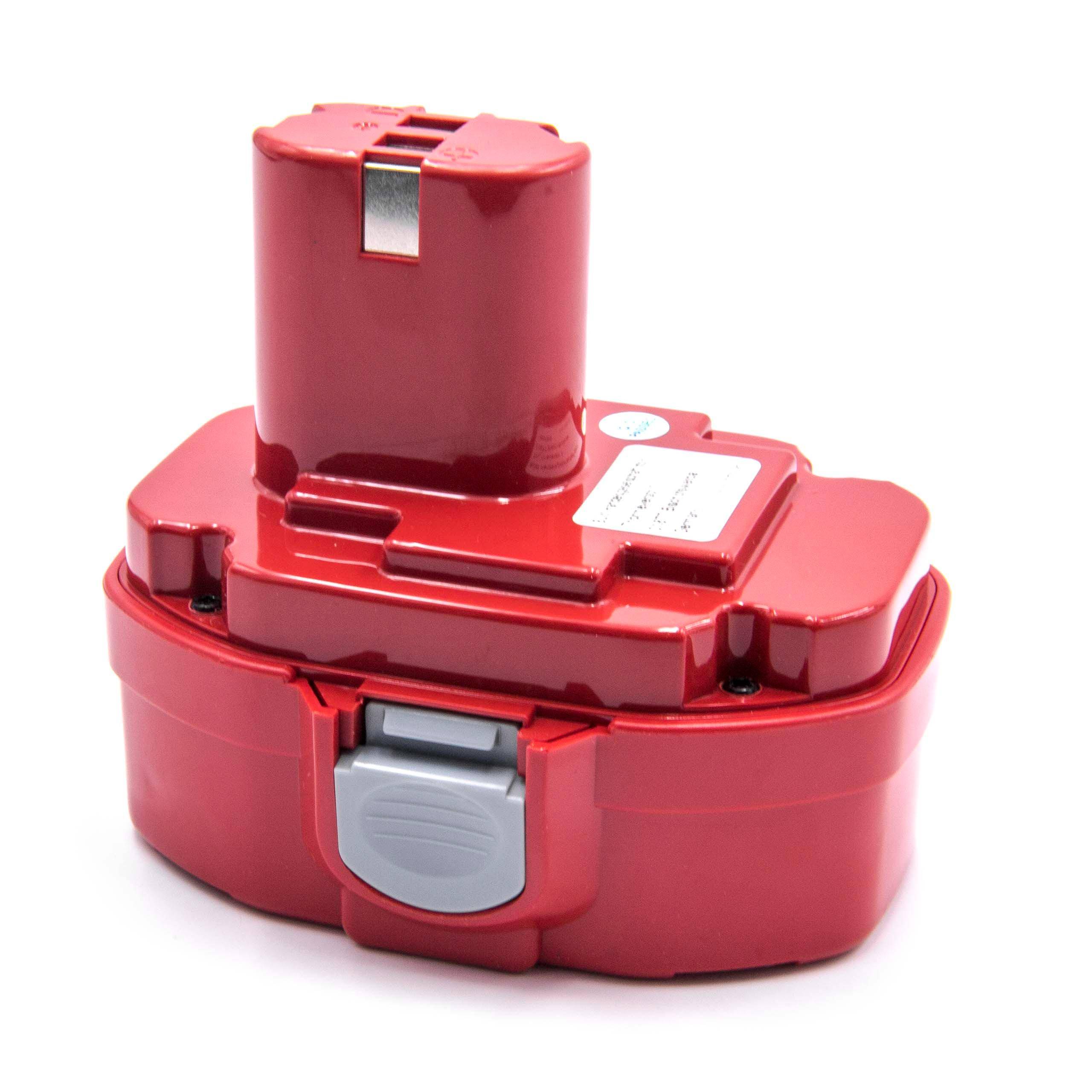 vhbw Akku kompatibel mit Makita SC190DWDE, ML183 Flashlight, UB181D, UB181DZ, LS800WB Werkzeug (2000 mAh, NiMH, 18 V)