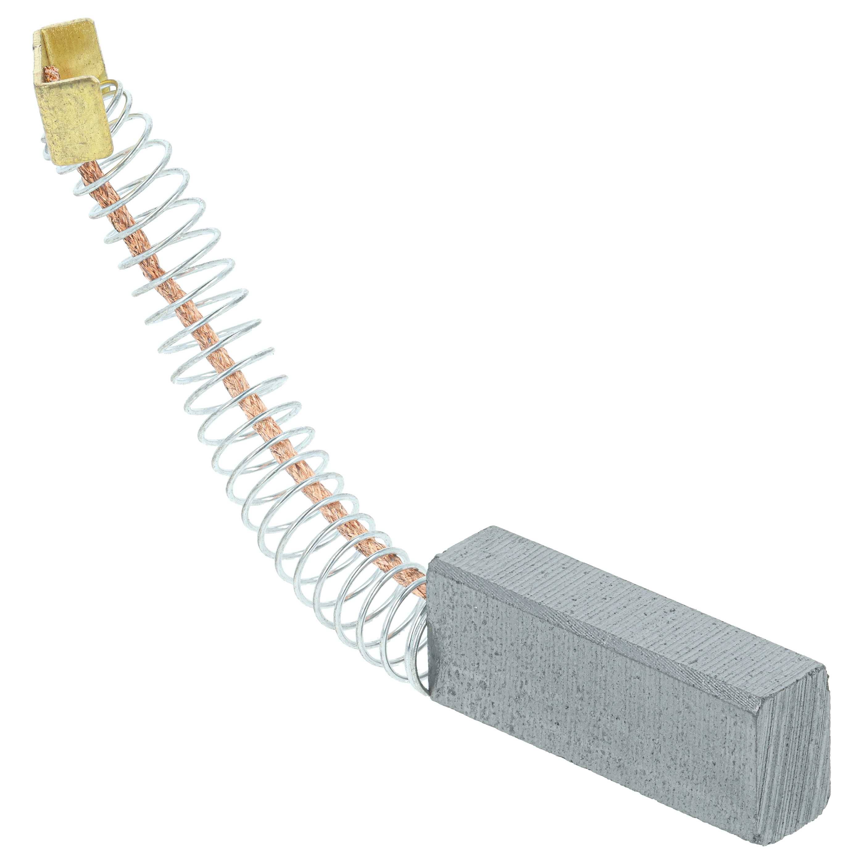 vhbw 2x Kohlebürste 6x9x23 mm kompatibel mit Kirby G2, G3, G4, G5, G6, G7 Ultimate, G1, G8 Diamond, G10 Sentria Staubsauger + Feder