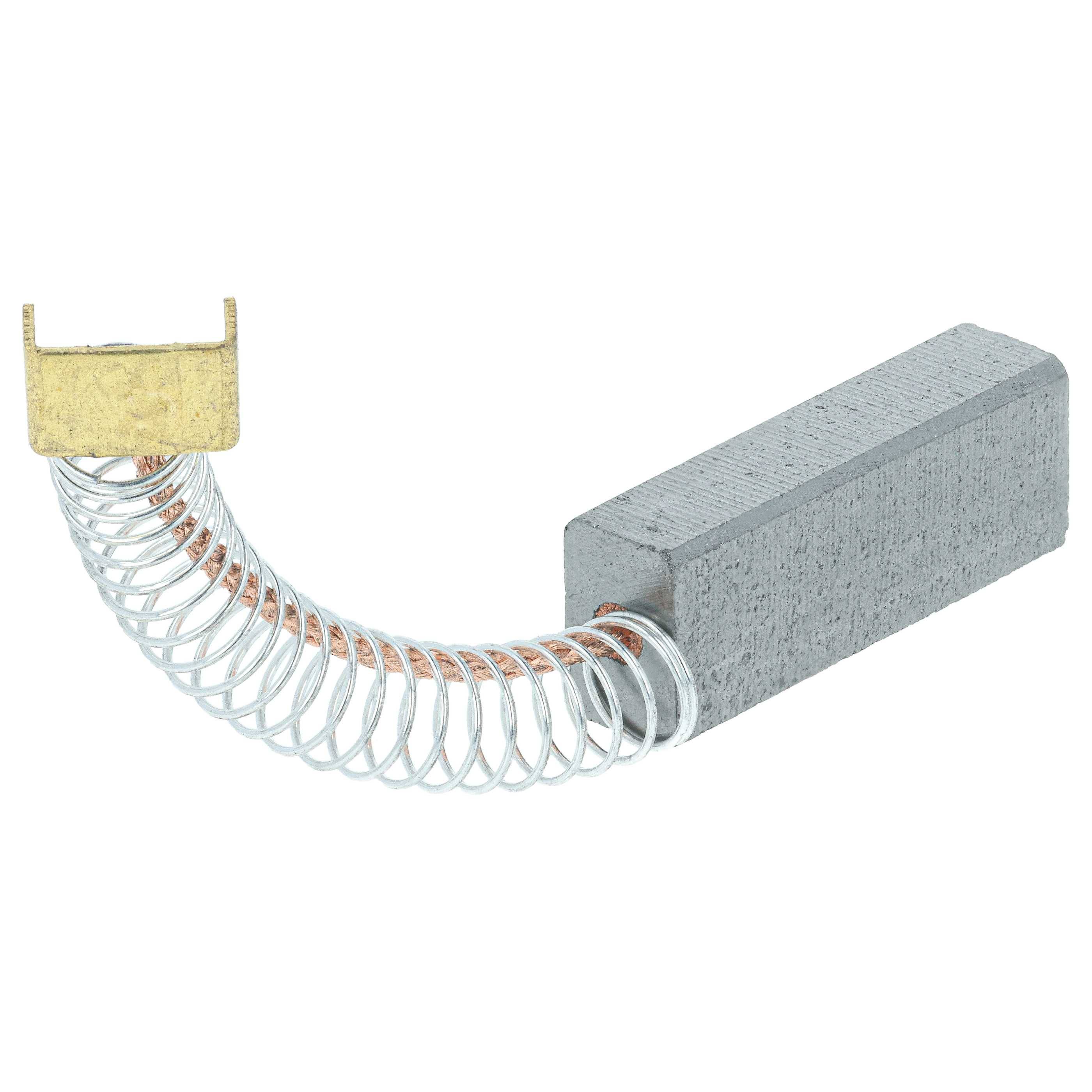 vhbw 2x Kohlebürste 6x9x23 mm kompatibel mit Kirby G2, G3, G4, G5, G6, G7 Ultimate, G1, G8 Diamond, G10 Sentria Staubsauger + Feder