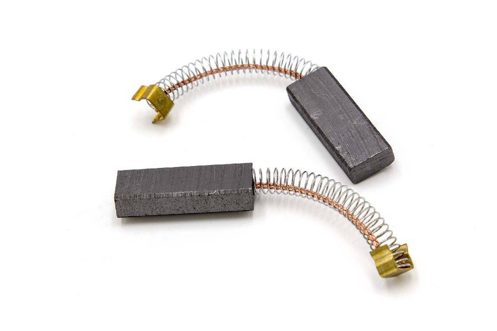 vhbw 2x Kohlebürste 6x11x30 mm kompatibel mit Miele S200-Serie, S300-Serie, S500-Serie Staubsauger