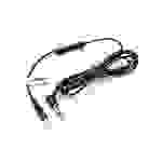 vhbw Audio AUX Kabel auf 3,5mm Klinkenstecker kompatibel mit Bose OE2, OE2i Kopfhörer, 120cm - Mikrofon Rufannahme-Taste