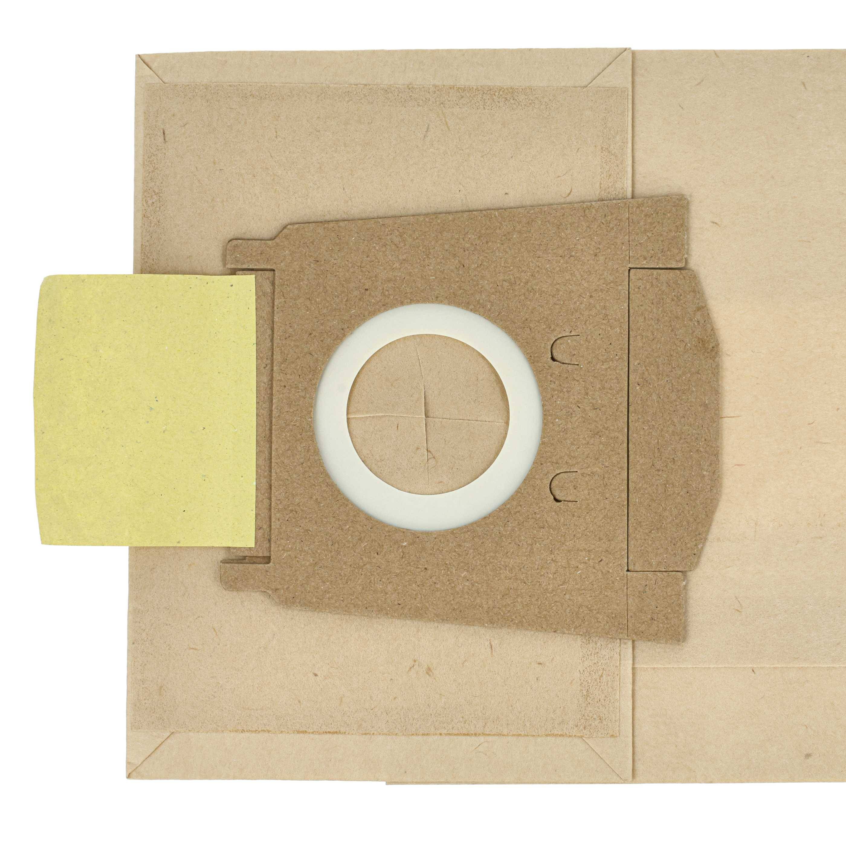 vhbw 50x Staubsaugerbeutel kompatibel mit Siemens VS 9 PR 12, 9 PR 13, 9 PR 14, 9 PR 15, 9 PR 16 Staubsauger - Papier, 30cm x 21cm Sandfarben