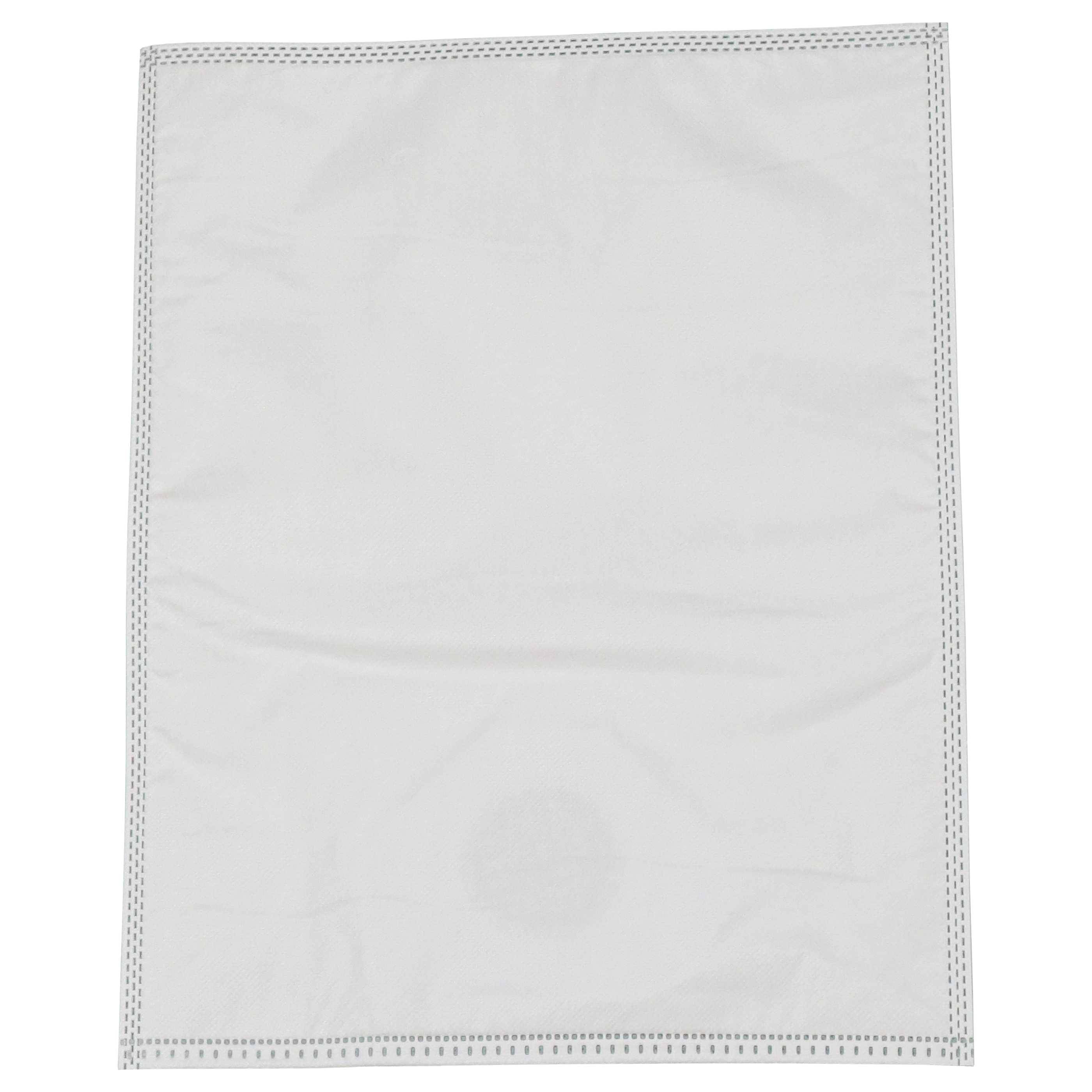 vhbw 20x Staubbeutel Ersatz für Nilfisk 82095000 für Staubsauger - 30cm x 22cm Weiß