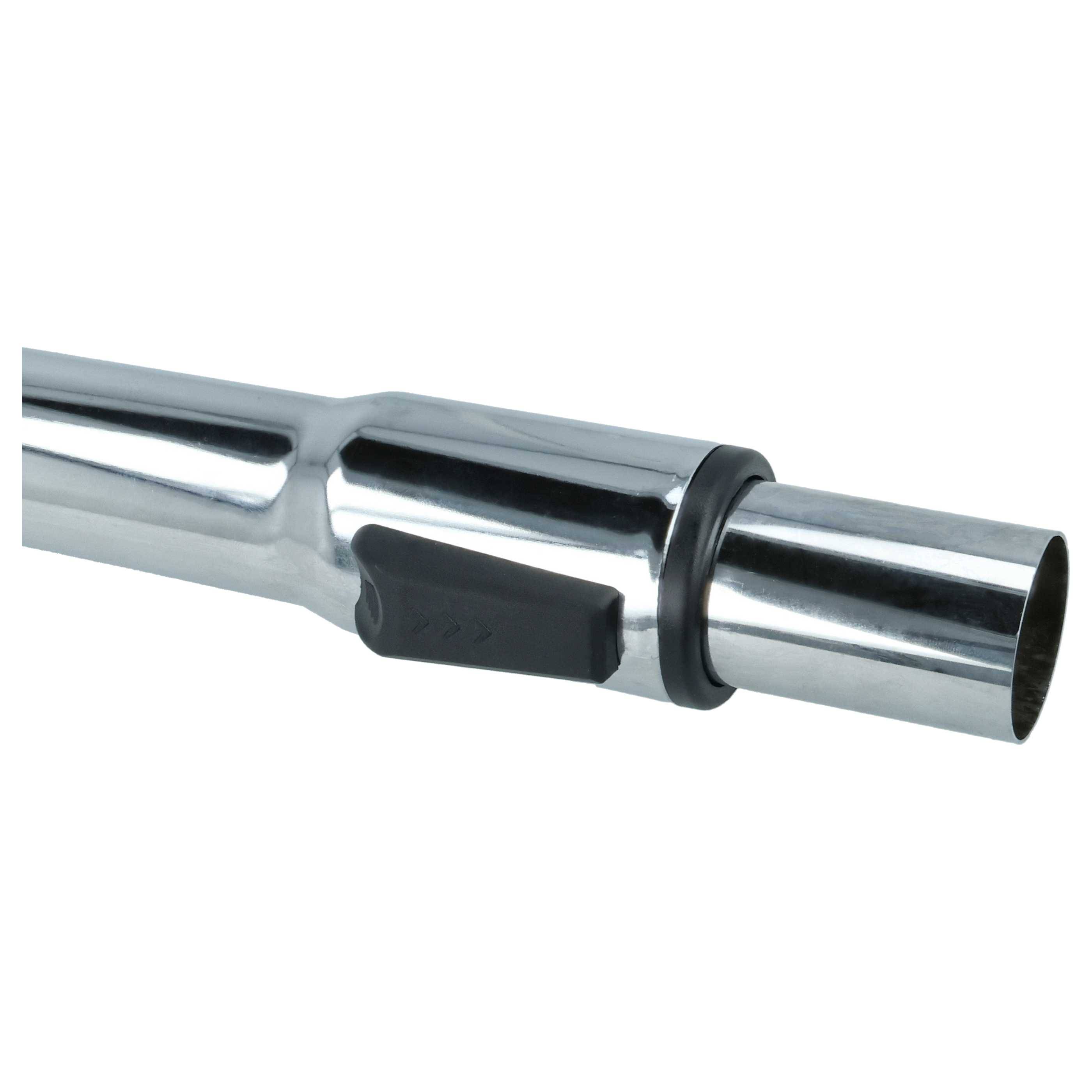 vhbw 5x Staubsaugerohr kompatibel mit Electrolux Staubsauger - 32 mm Anschluss, 58 - 96 cm lang verchromt