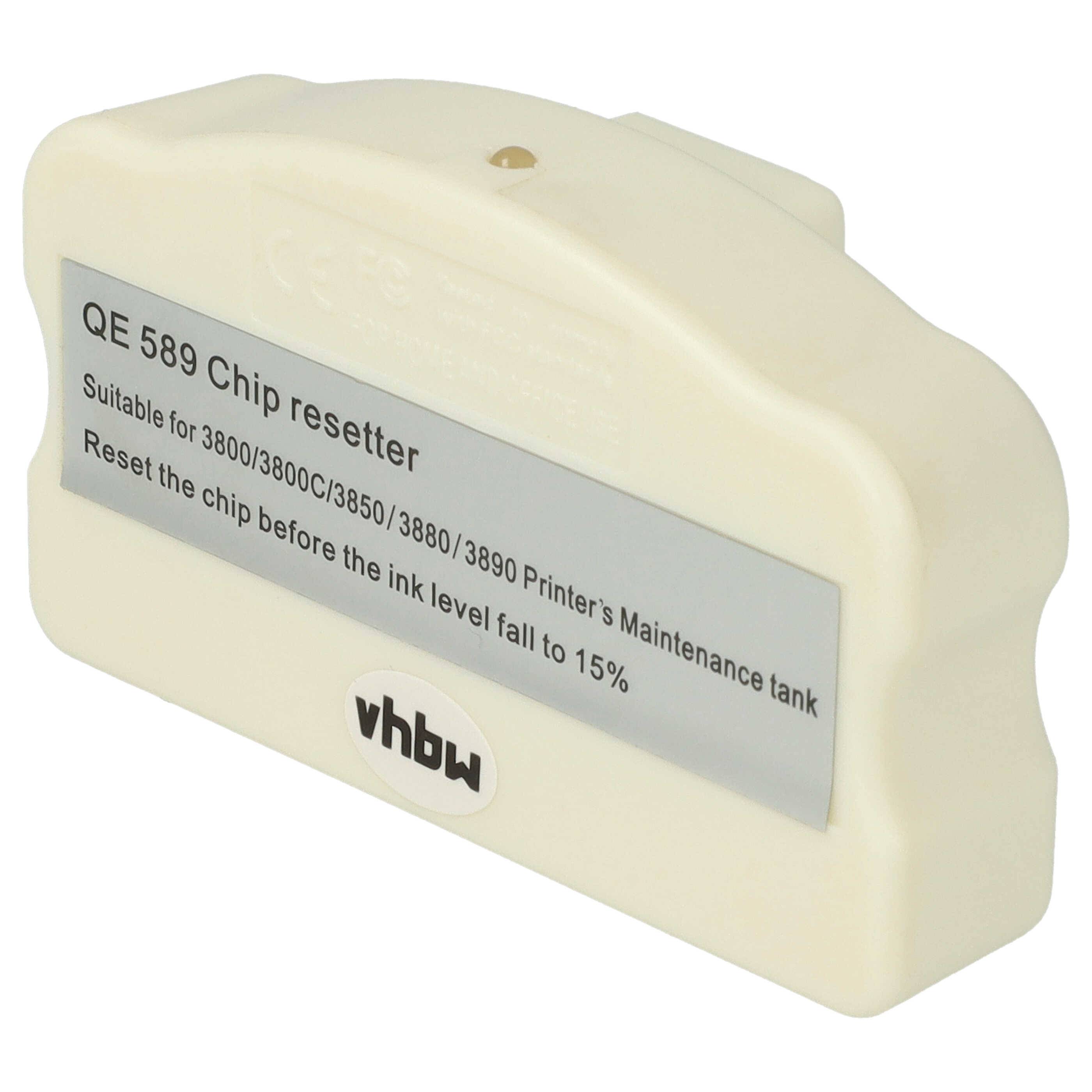 vhbw Chip Resetter kompatibel mit Epson T580800, T580900 Tintenpatrone, Drucker