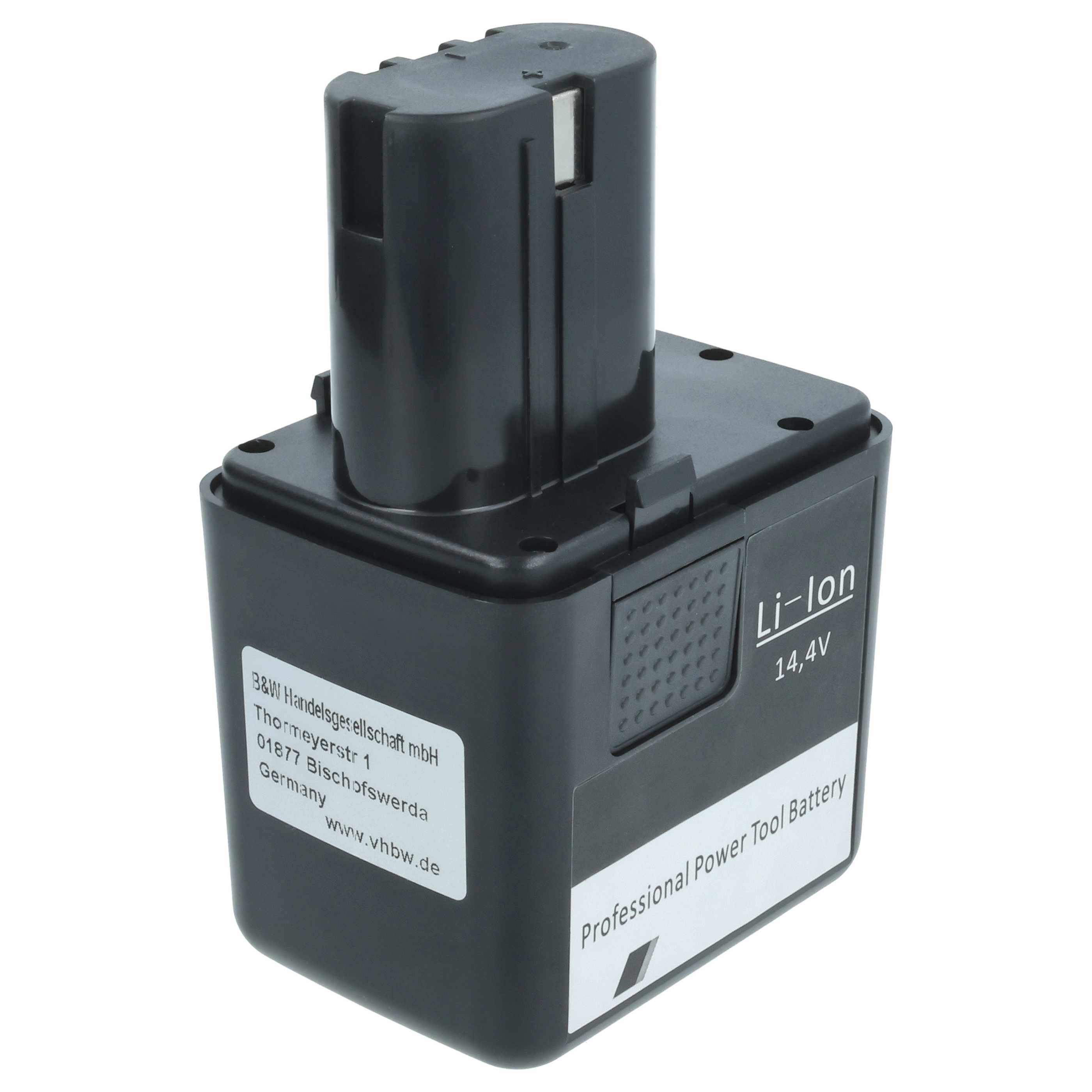 vhbw Akku Ersatz für Gesipa 7251045, 7251049 für Werkzeug, Blindniet-Setzgerät (4000 mAh, Li-Ion, 14,4 V)