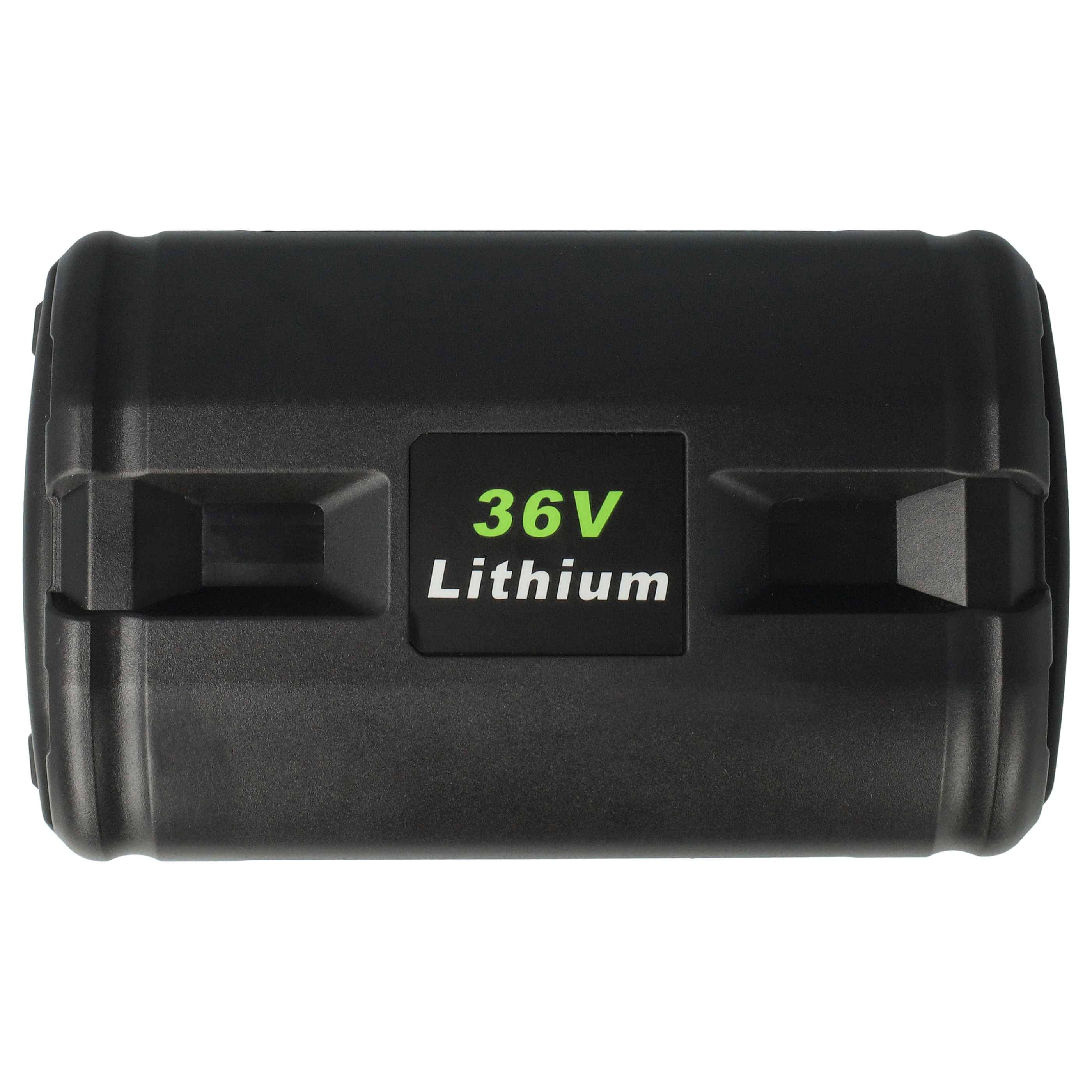 vhbw 1x Akku kompatibel mit Ryobi RY40510, RY40500A, RY40460, RY40450, RY40500, RY40502A, RY40511 Werkzeug (5000 mAh, Li-Ion, 36 V)