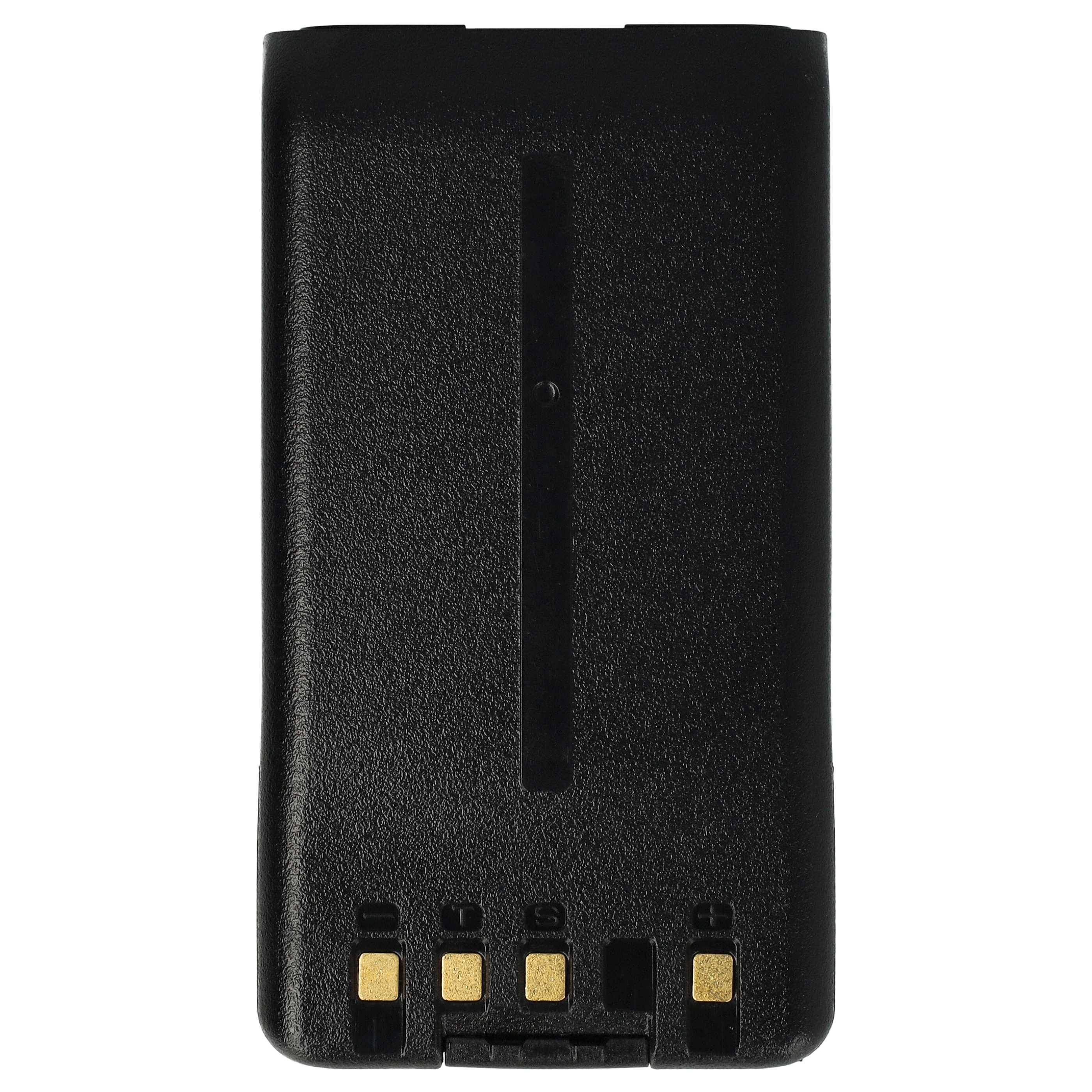 vhbw Akku kompatibel mit Kenwood NX-320E, NX-320E2, NX3200, NX-320, NX-220, NX-220E3, NX-220E2 Funkgerät, Walkie Talkie (2000 mAh, 7,4 V, Li-Ion)