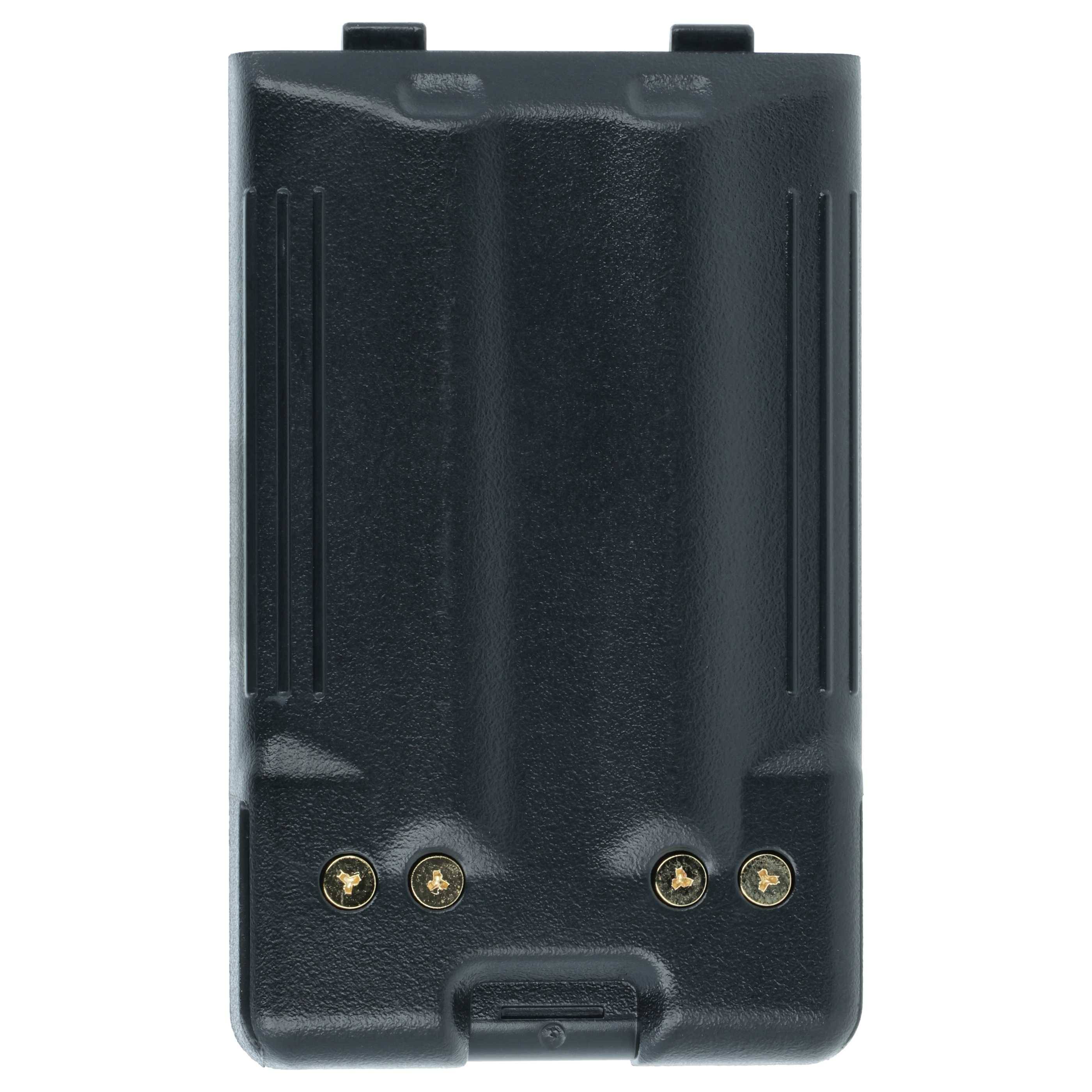 vhbw Akku kompatibel mit Yaesu Vertex VXA-200 Aviator Pilot II, VXA210A, VX-A210A Funkgerät, Walkie Talkie (2600 mAh, 7,4 V, Li-Ion)