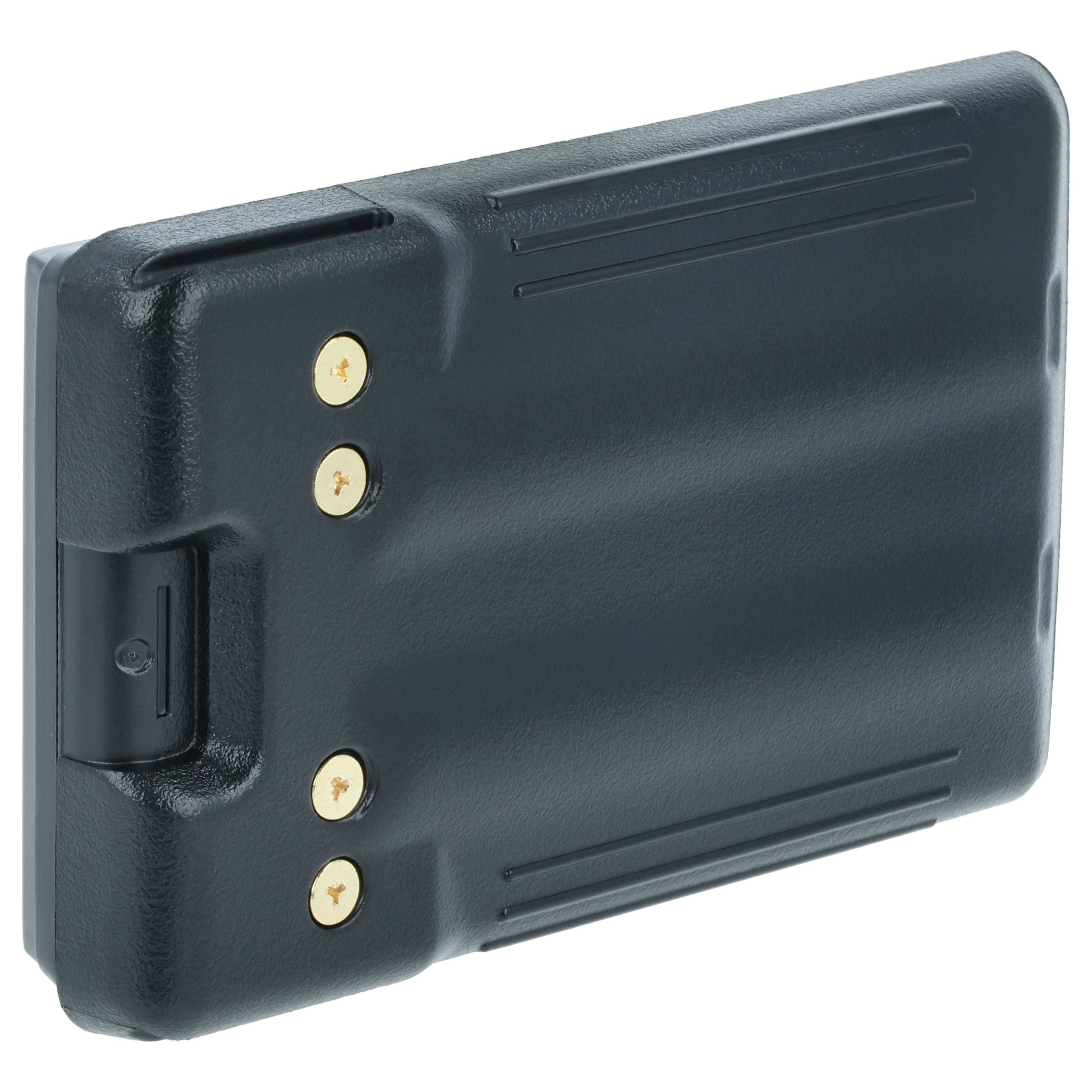 vhbw Akku kompatibel mit Yaesu Vertex VX-420, VX-427, VX800, VX420, VX-800, VX-414, VX-417, VX-424 Funkgerät, Walkie Talkie (2600 mAh, 7,4