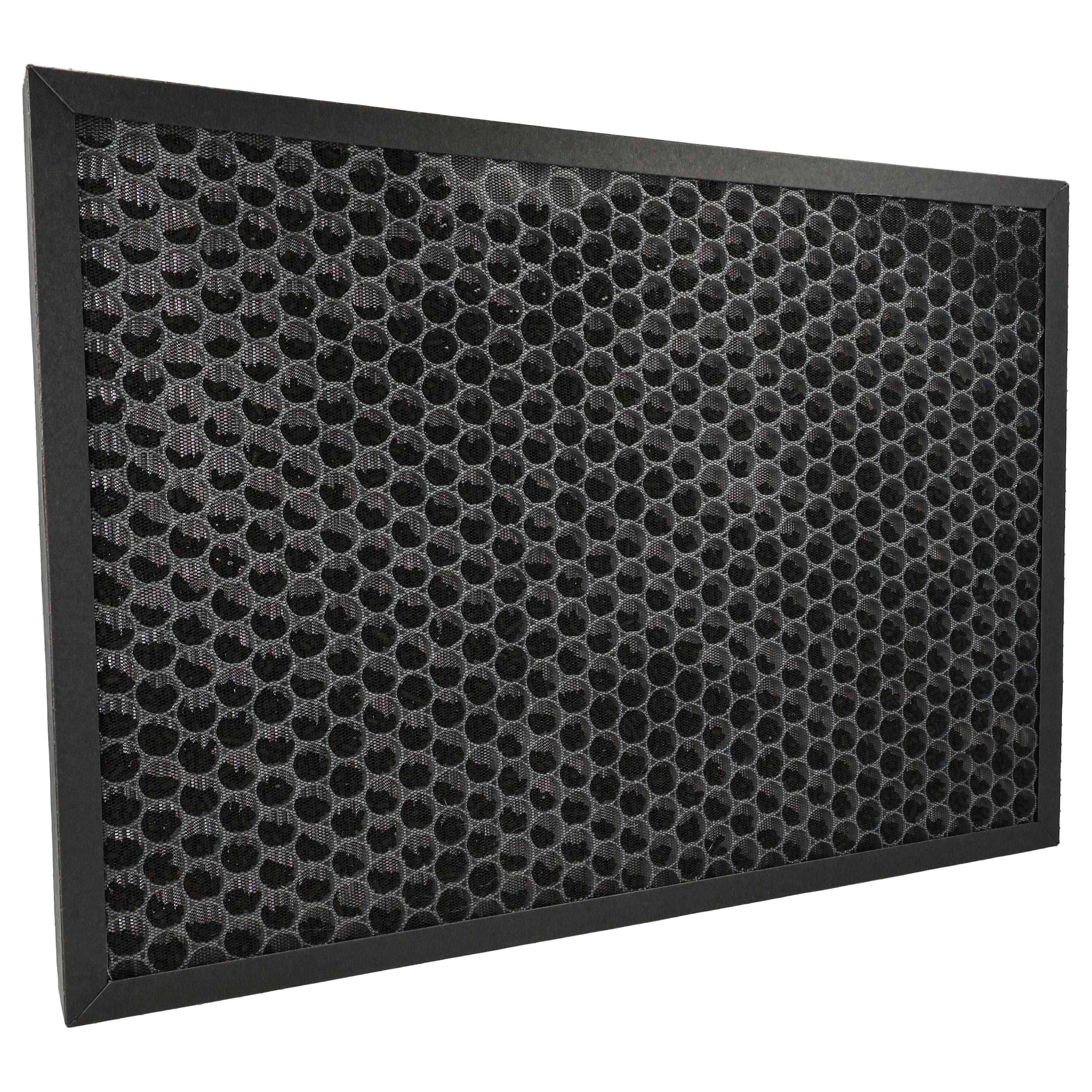 vhbw Luftilter kompatibel mit DeLonghi AC 230 Luftreiniger - Kombifilter HEPA + Aktivkohle