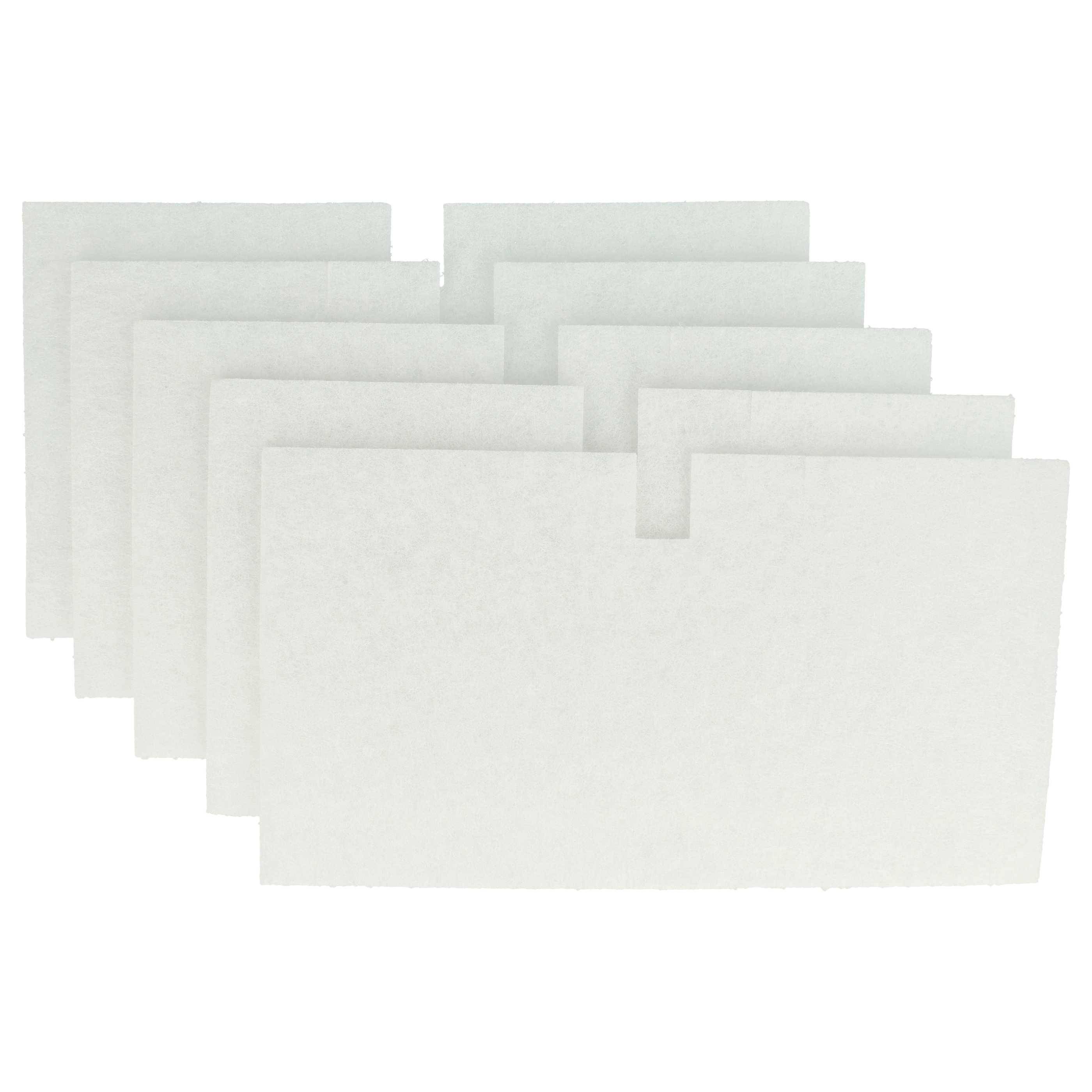 vhbw 5x Filter kompatibel mit Lunos ALD 36,5 Außenwand-Luftdurchlass Lüfter - 120 x 220 mm - Ersatz für 9/FALD, 34703, 034 703 Ersatzfilter