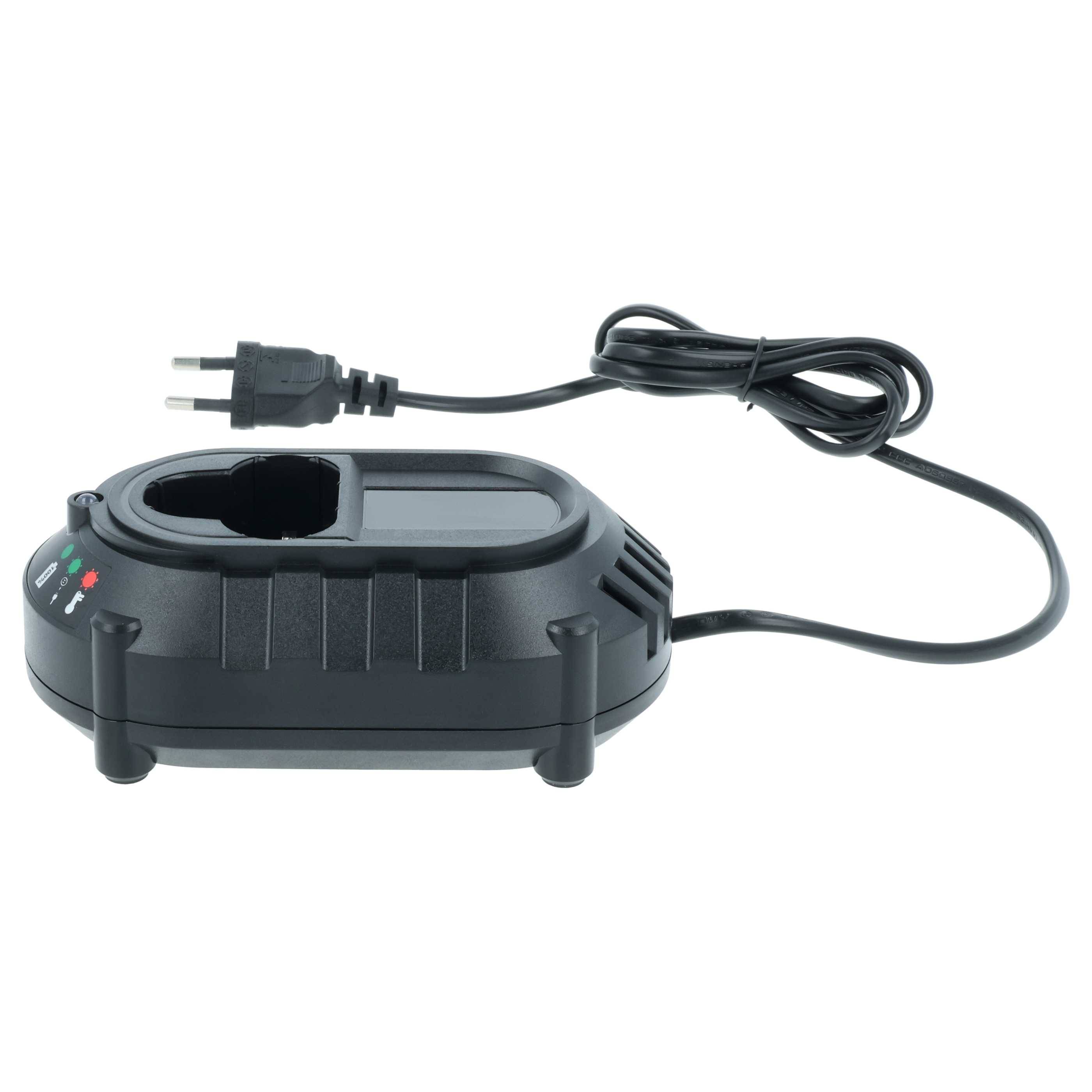 vhbw Ladegerät kompatibel mit Makita Reciprosäge STEXMR051, JR102, JR102DWE Werkzeug Li-Ion-Akkus - Typ 2, 10,8V