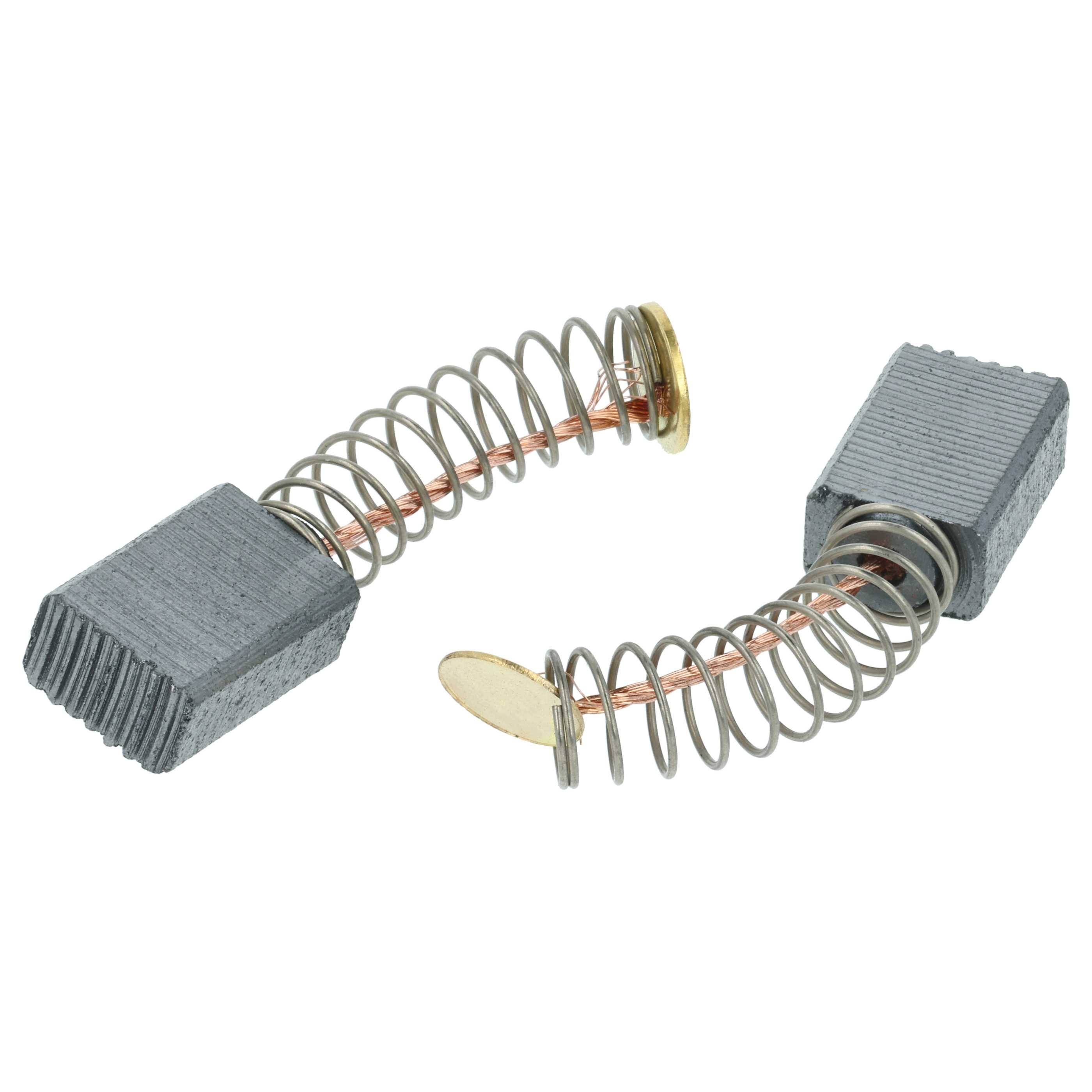 vhbw 2x Kohlebürste 5x8x12 mm kompatibel mit Bosch GWS 850 C 0601377503, GWS 8-125 CE 0601378903, GWS 850 C 06013775A3 Elektrowerkzeug